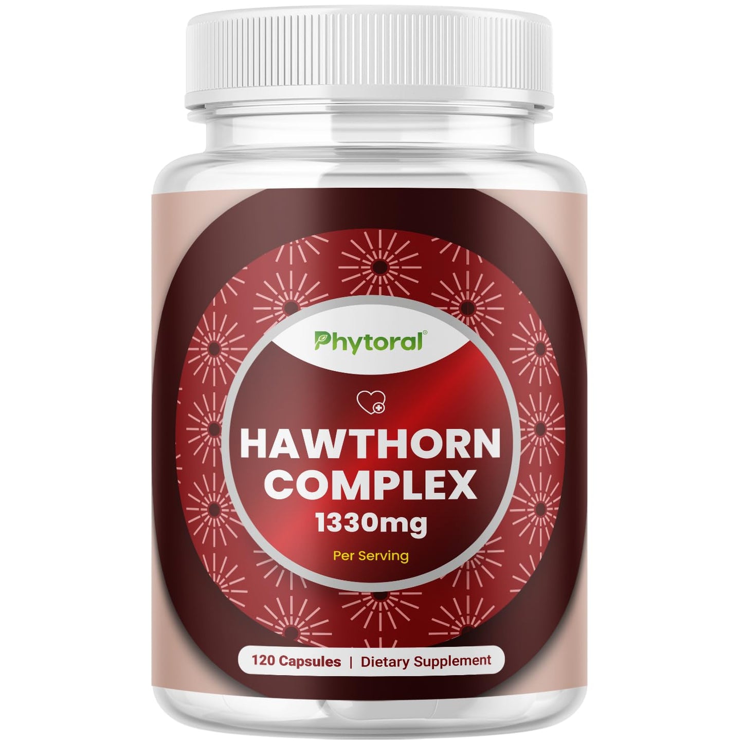 Phytoral Hawthorn Berry Capsules 120 Count