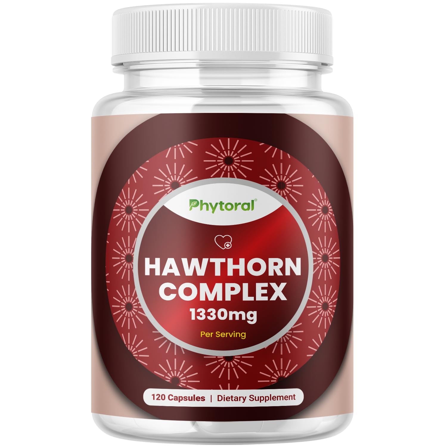 Phytoral Hawthorn Berry Capsules 120 Count