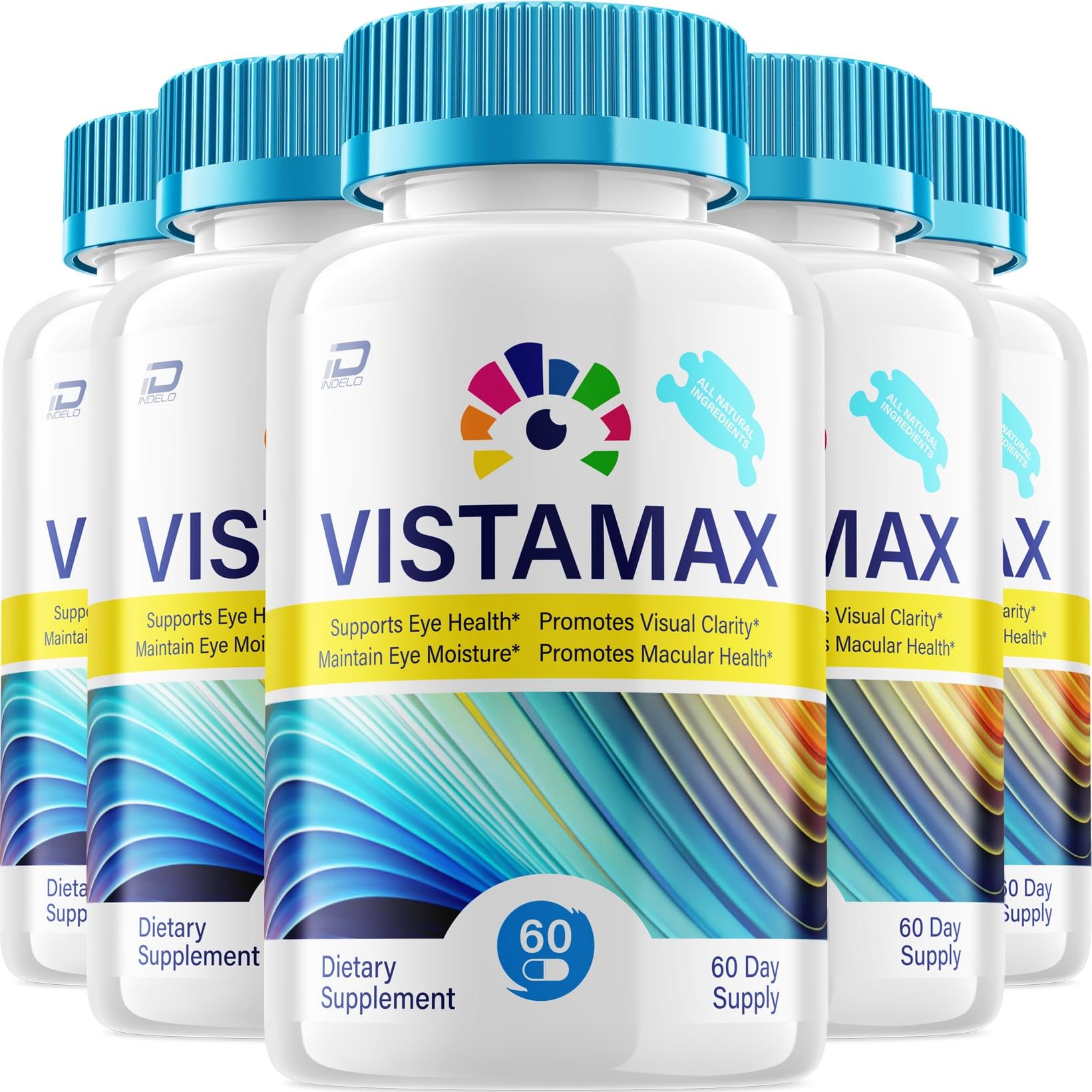 Indelo Vista Max Plus Eye Support Capsules, 300 Capsules