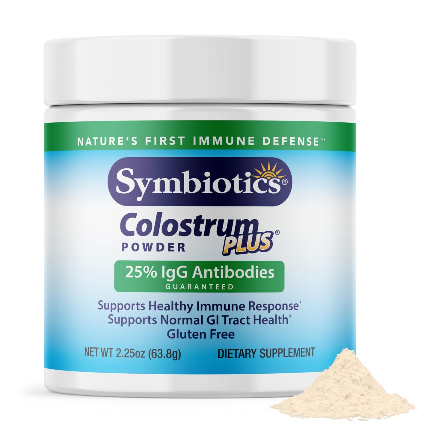 Symbiotics Colostrum Plus Powder 2.25 oz