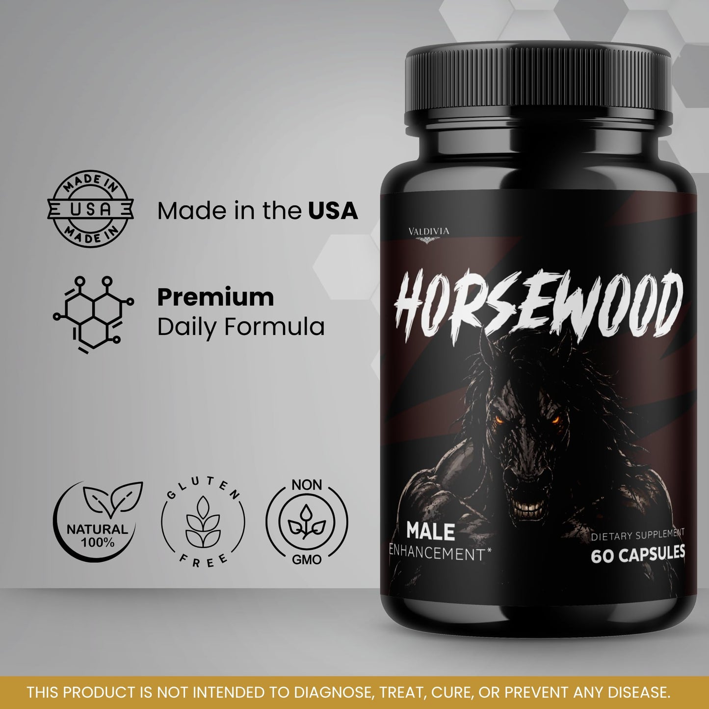 Valdivia Horsewood Capsules 180 Count