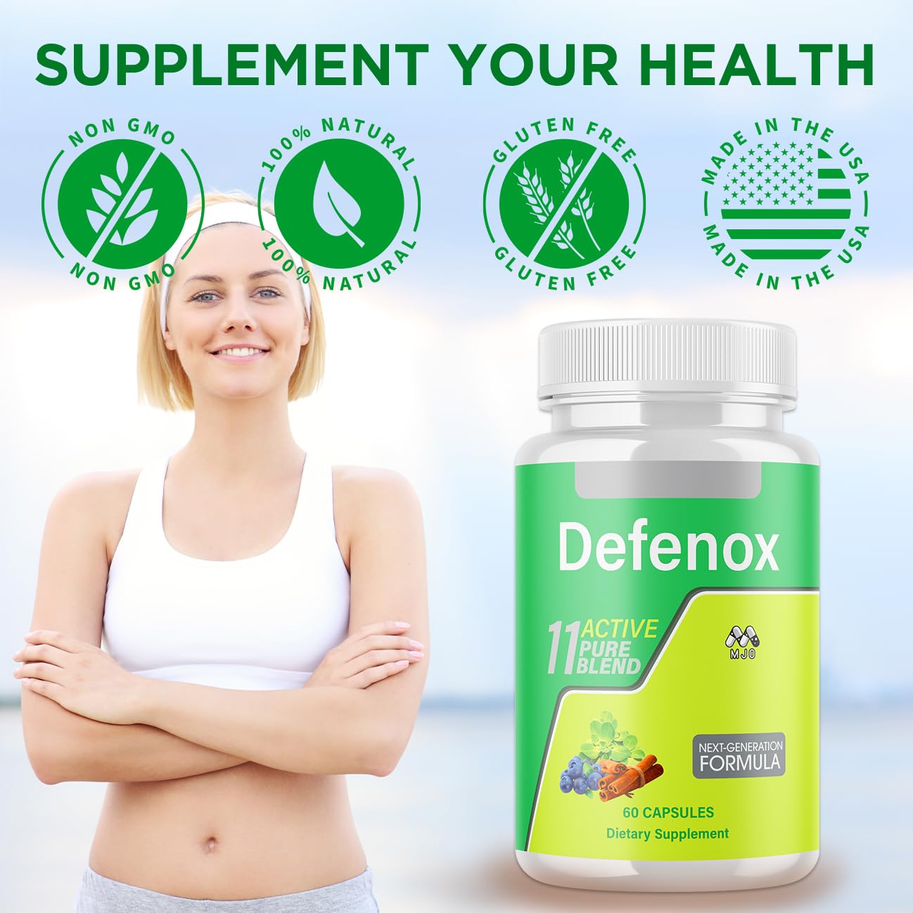 MJO Defenox Capsules 180 Capsules