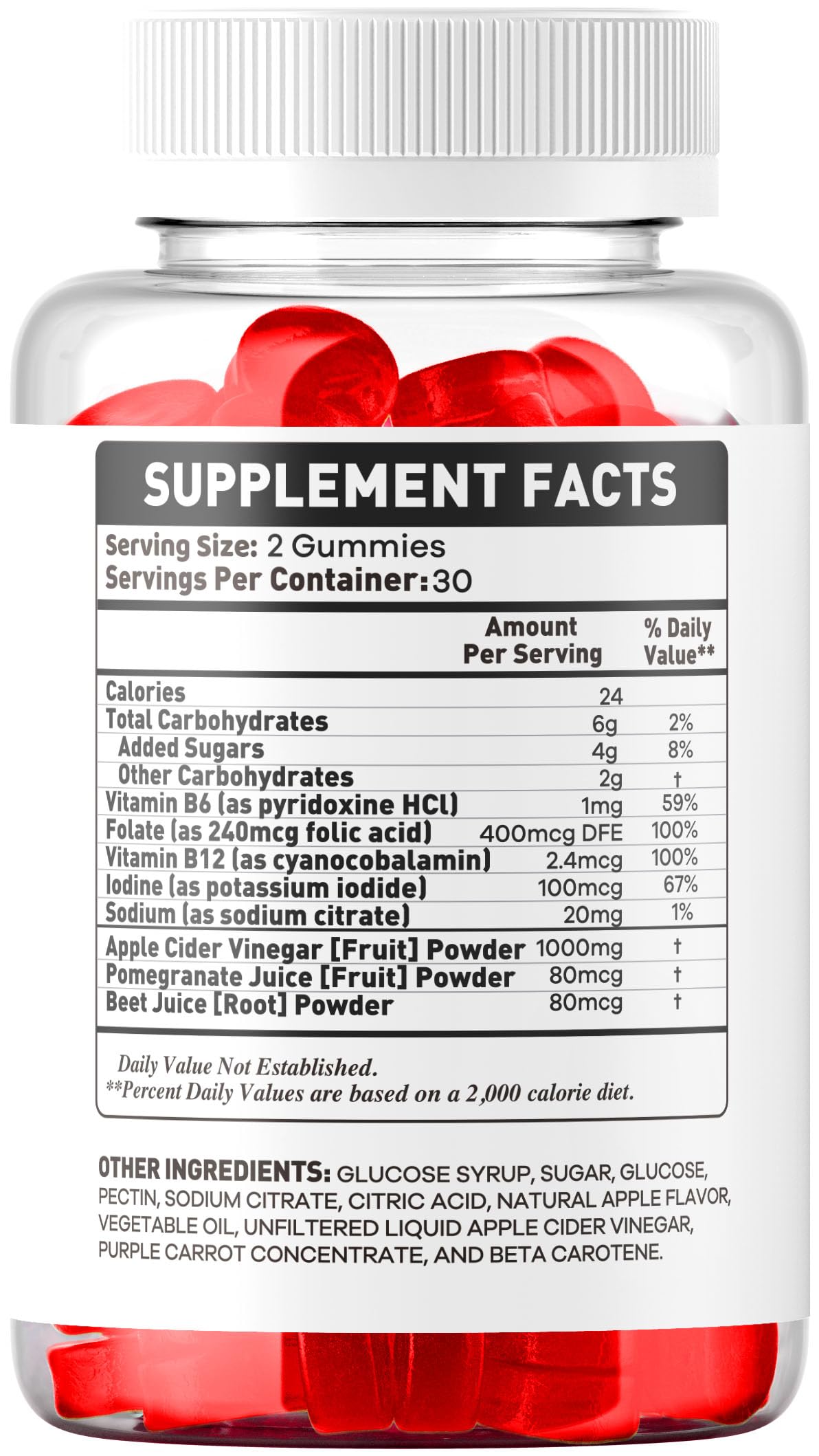 OVICIA Jelly Tide Gummies, 120 Gummies