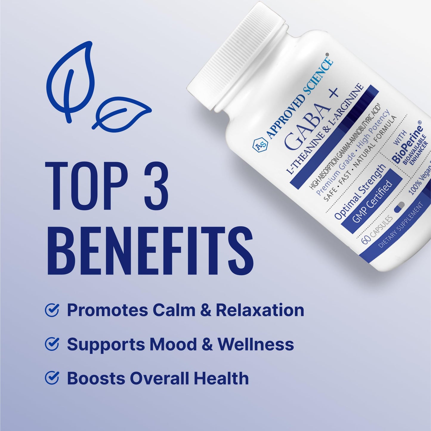 Approved Science GABA+ Capsule 60 Count