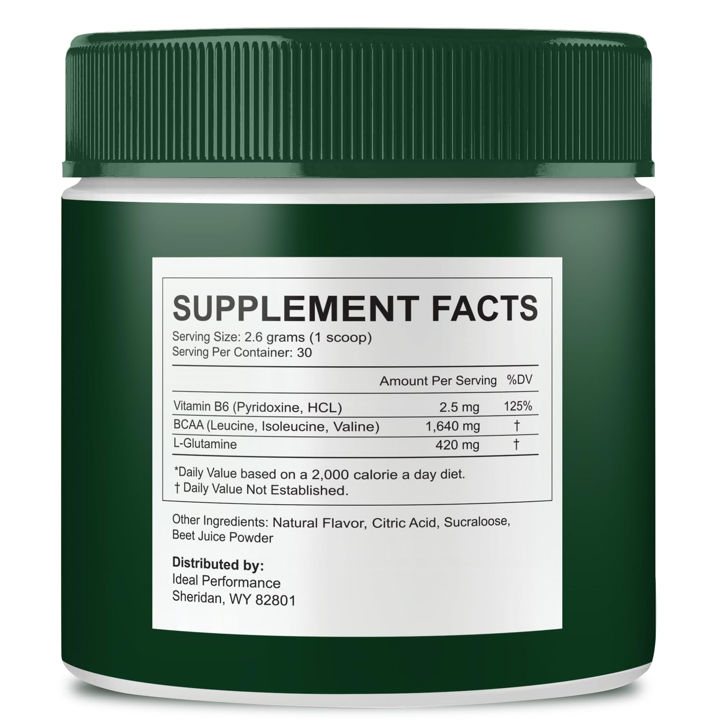 IDEAL PERFORMANCE Eden Energy Supplement Powder 10