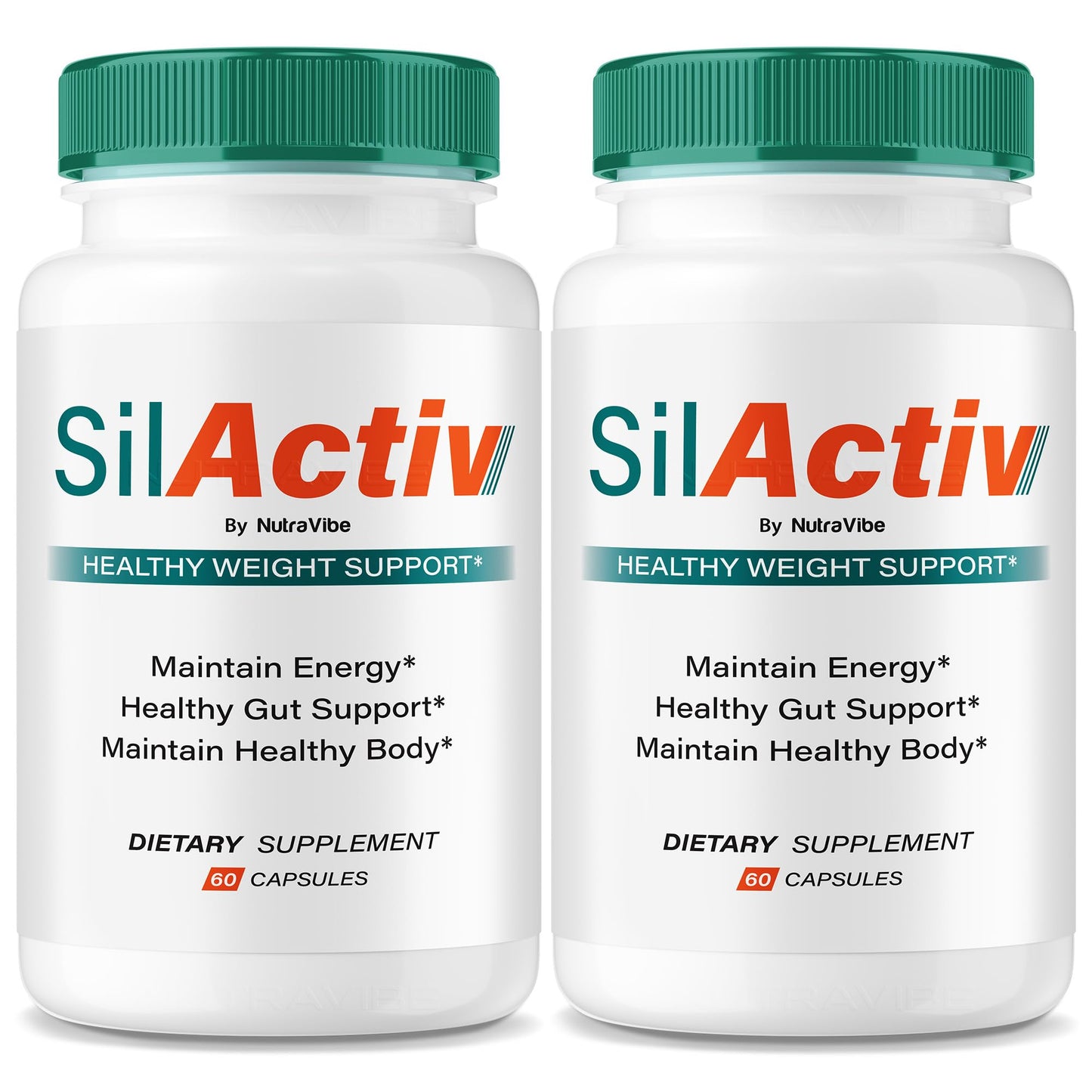 NutraVibe SilActiv Capsules, 120 Capsules
