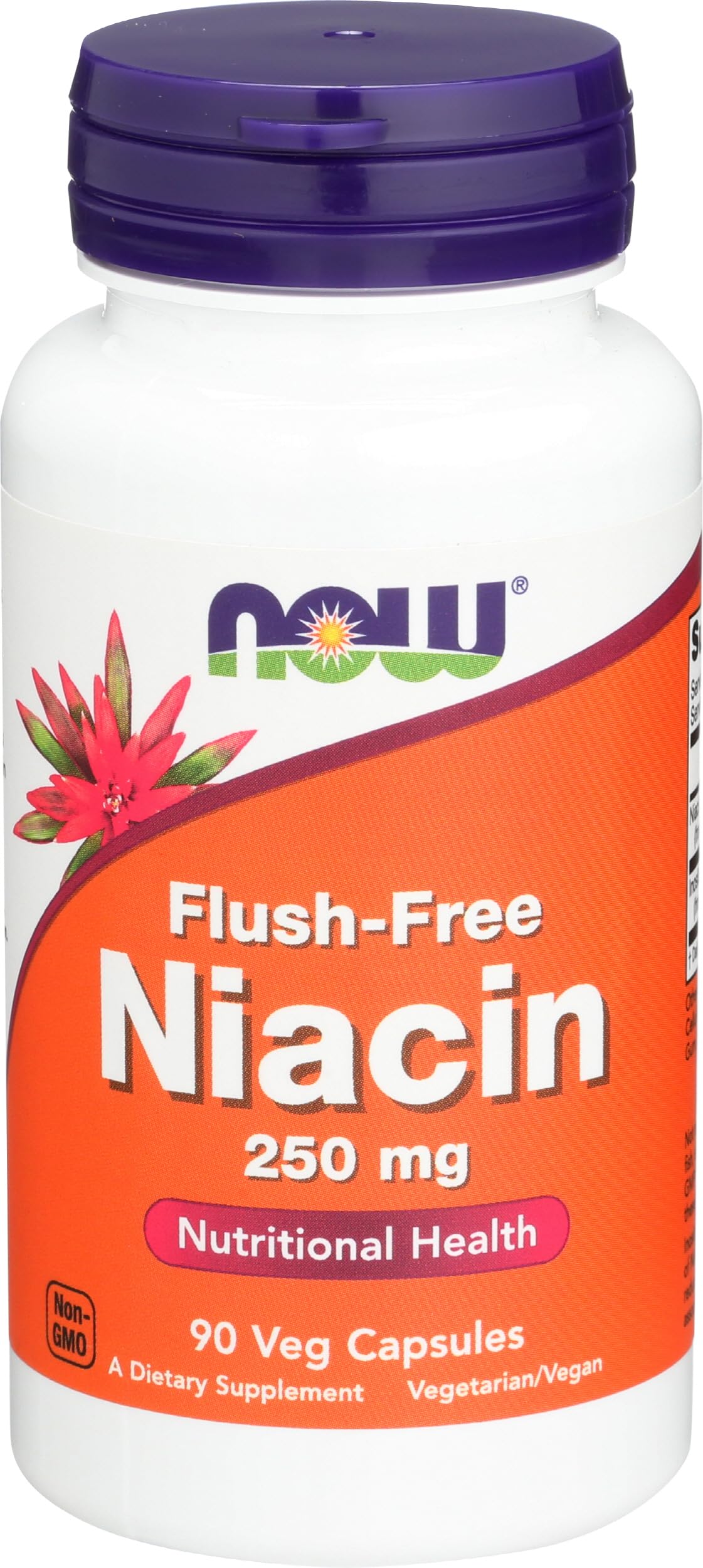 NOW Foods Niacin Flush Free Capsule, 90 Capsules