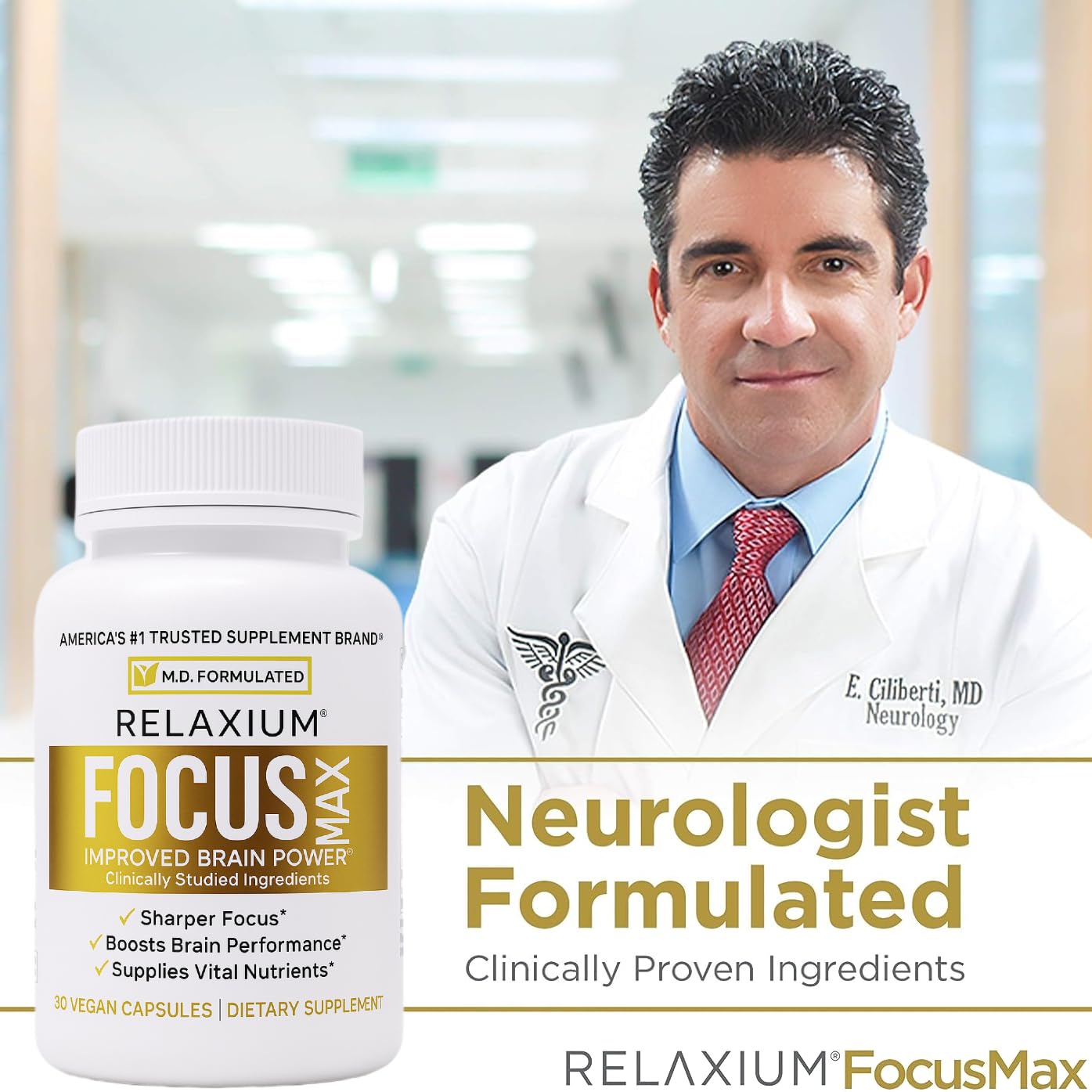Relaxium FocusMax Capsule 30 Count