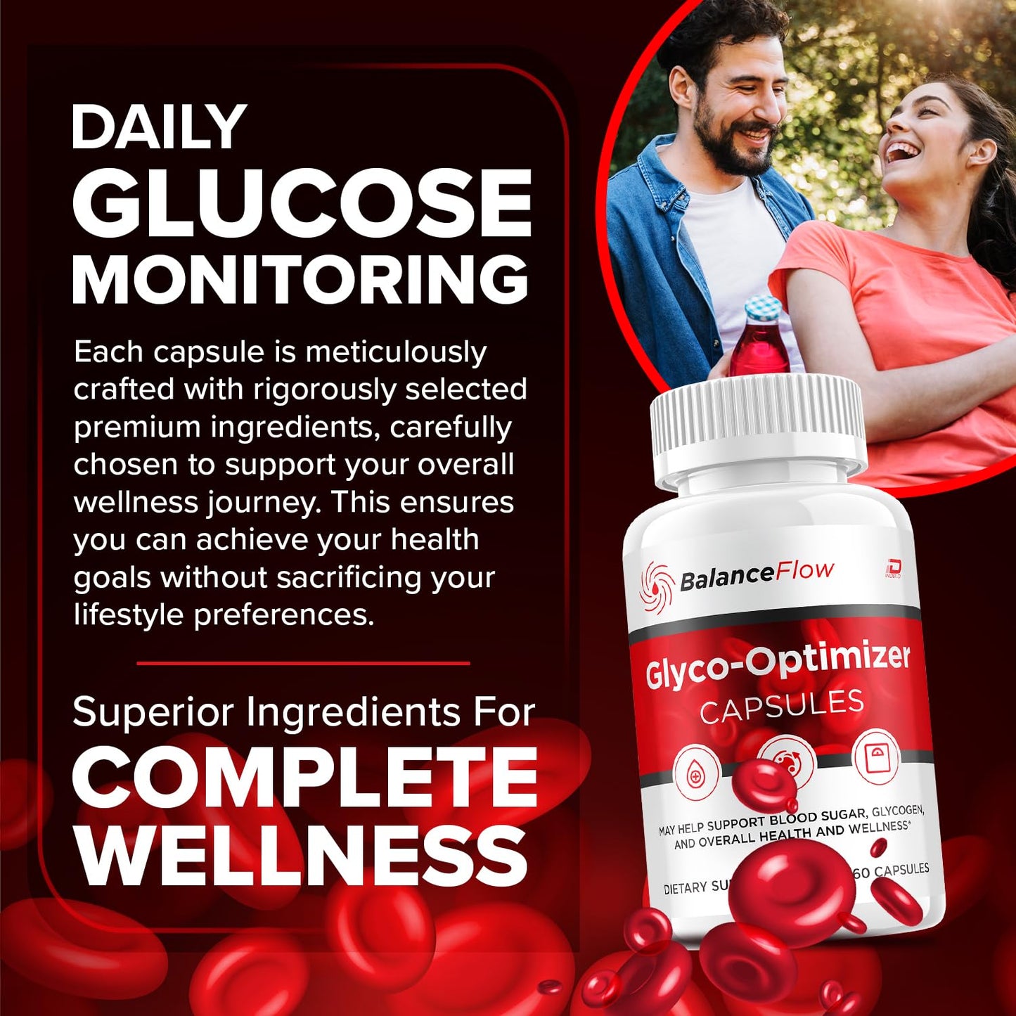 Indelo Balance Flow Capsules 300 Capsules