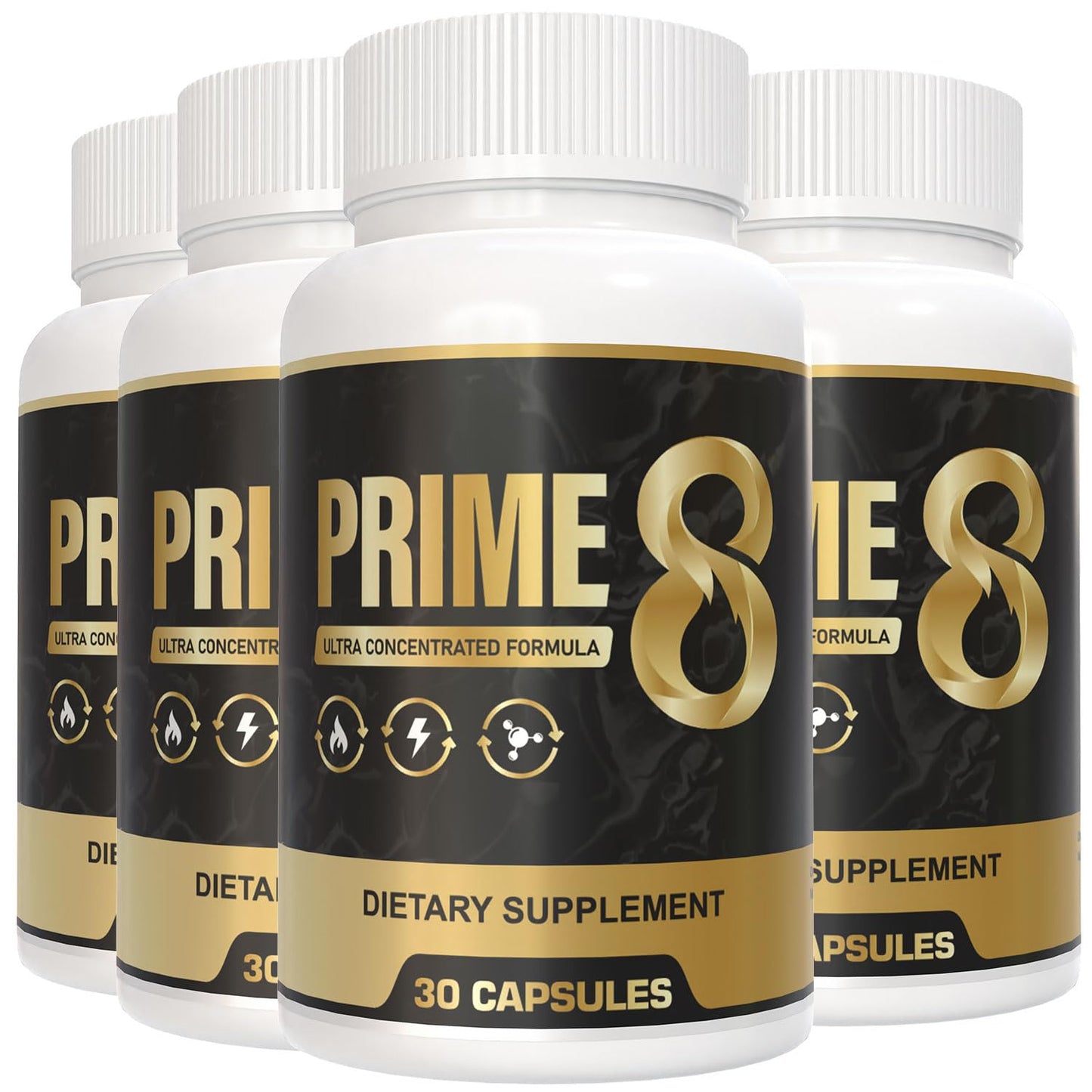 PRIME 8 Prime8 Official Formula Capsules 4 Pack
