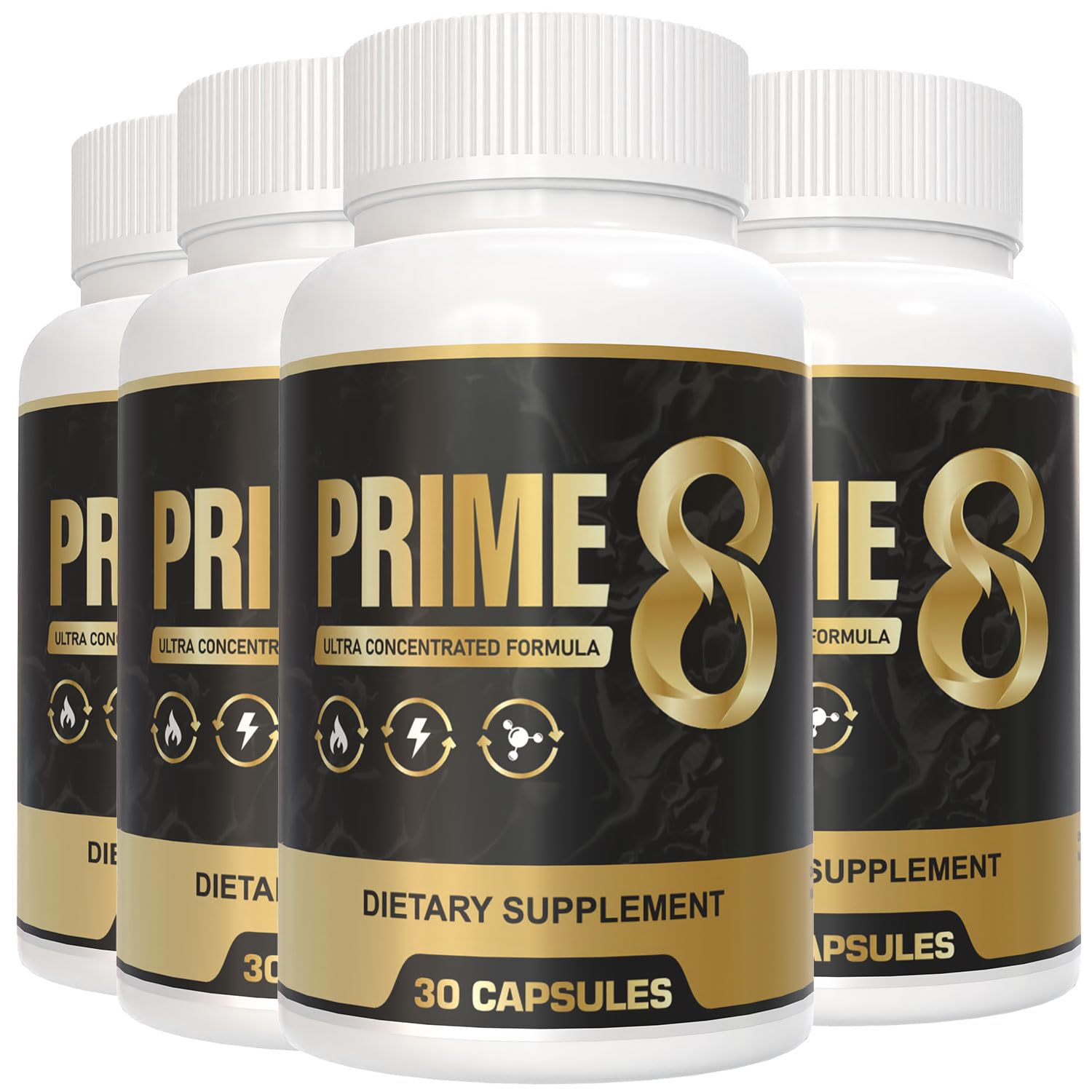 PRIME 8 Prime8 Official Formula Capsules 4 Pack