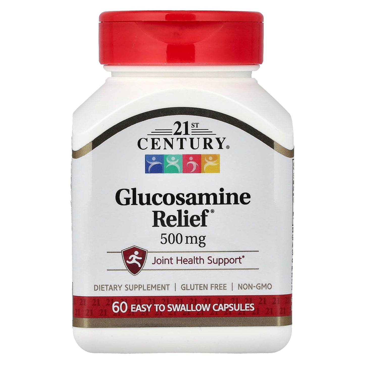 SMART MONKEY TECHNOLOGIES 21st Century Glucosamine Relief 500 mg Capsules, 60 Count