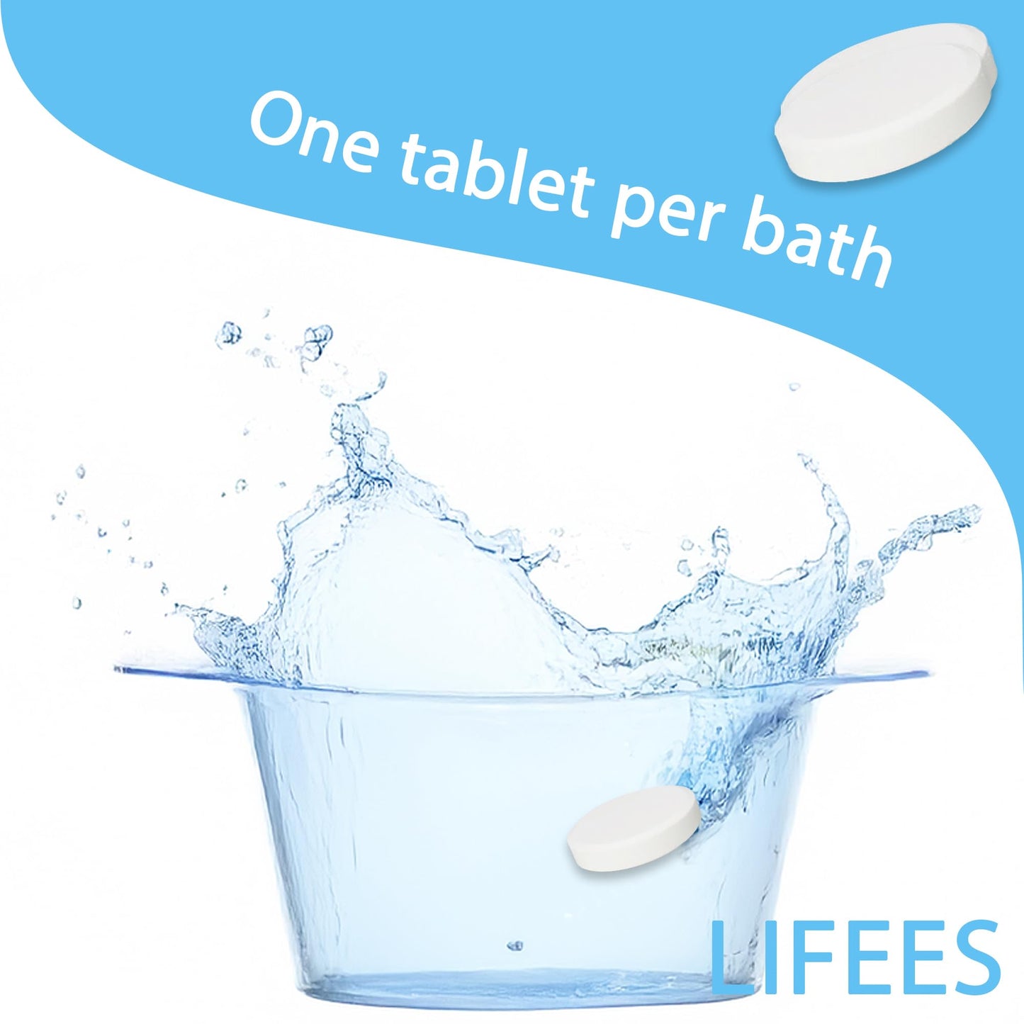 LIFEES Vitamin C Bath Soak Tablets 100