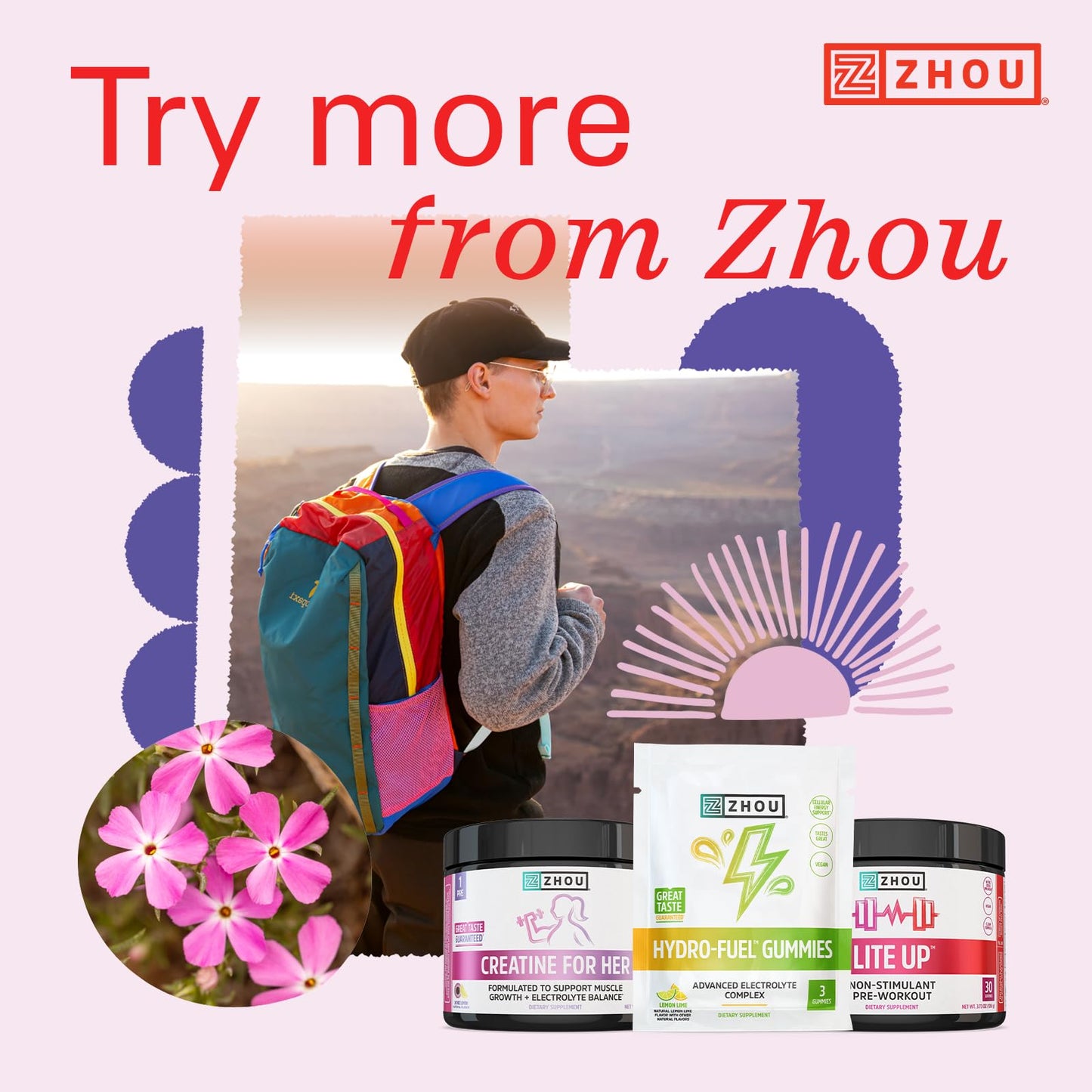 ZHOU Creatine for Her Powder 10.3 oz