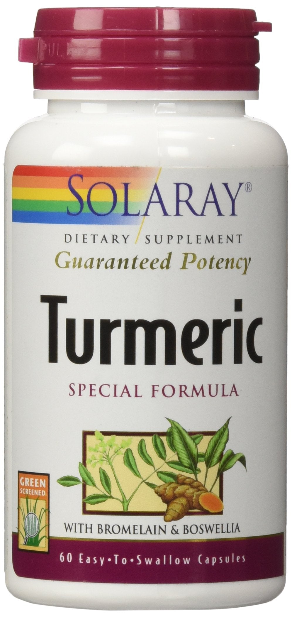 Solaray Turmeric Special Capsules, 60 Count