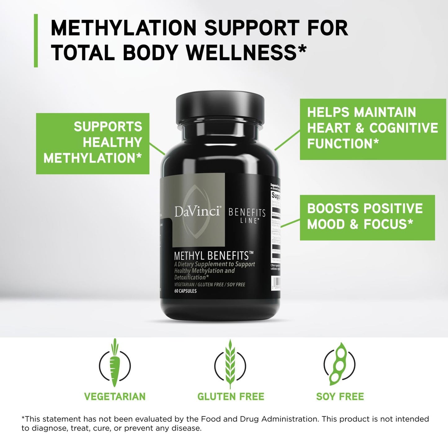 DAVINCI Methyl Benefits Capsule 60 Count