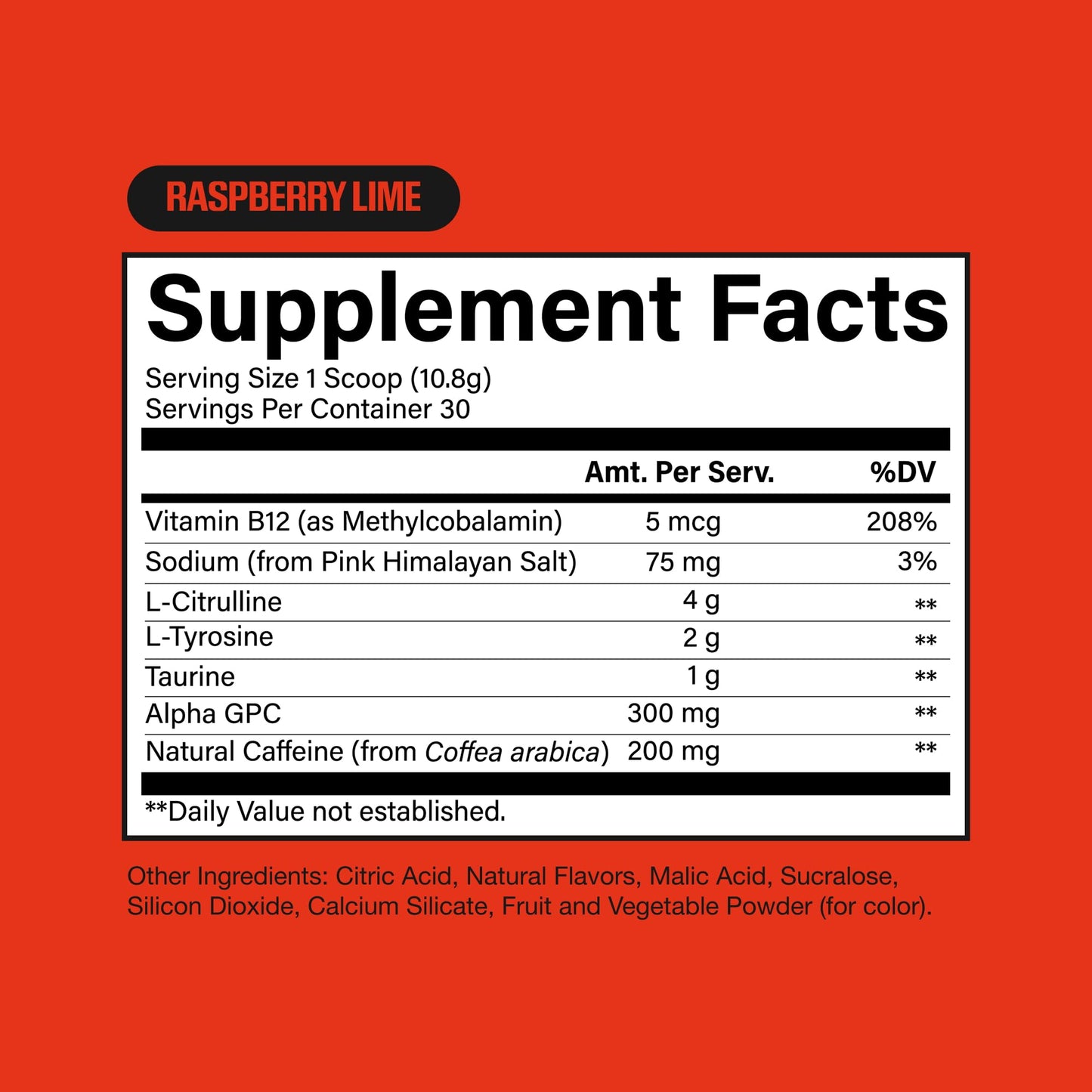RAW Essential Tingle-Free Pre Workout Powder 11.22 Ounce