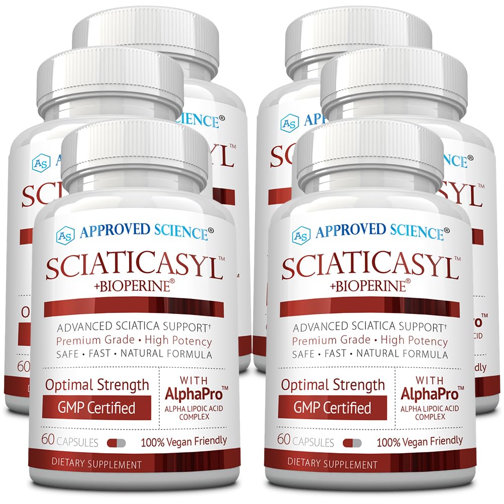 Approved Science Sciaticasyl - Optimal Sciatic Nerve Support 360 Capsules