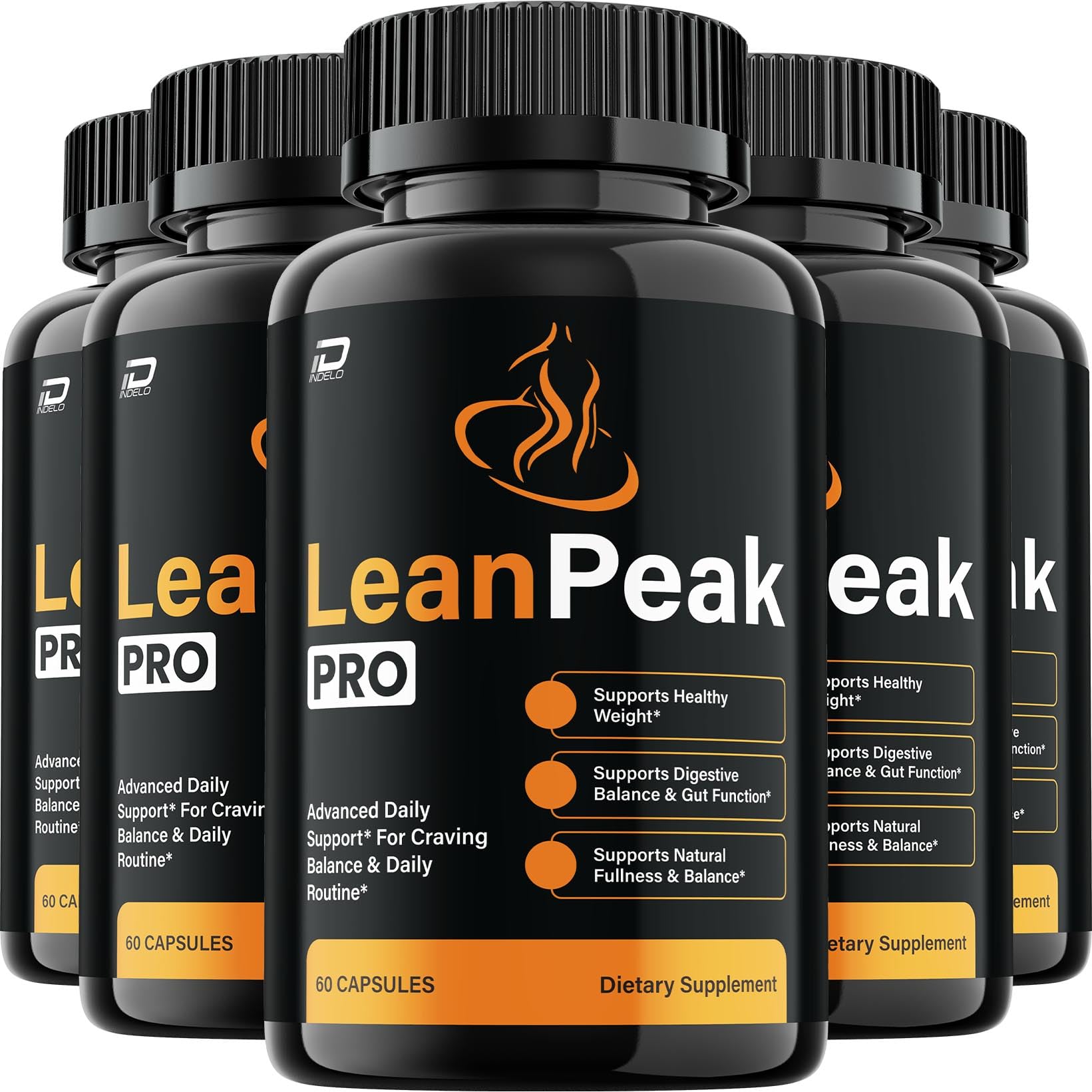 Indelo Lean Peak Advanced Formula Capsules, 300 Capsules