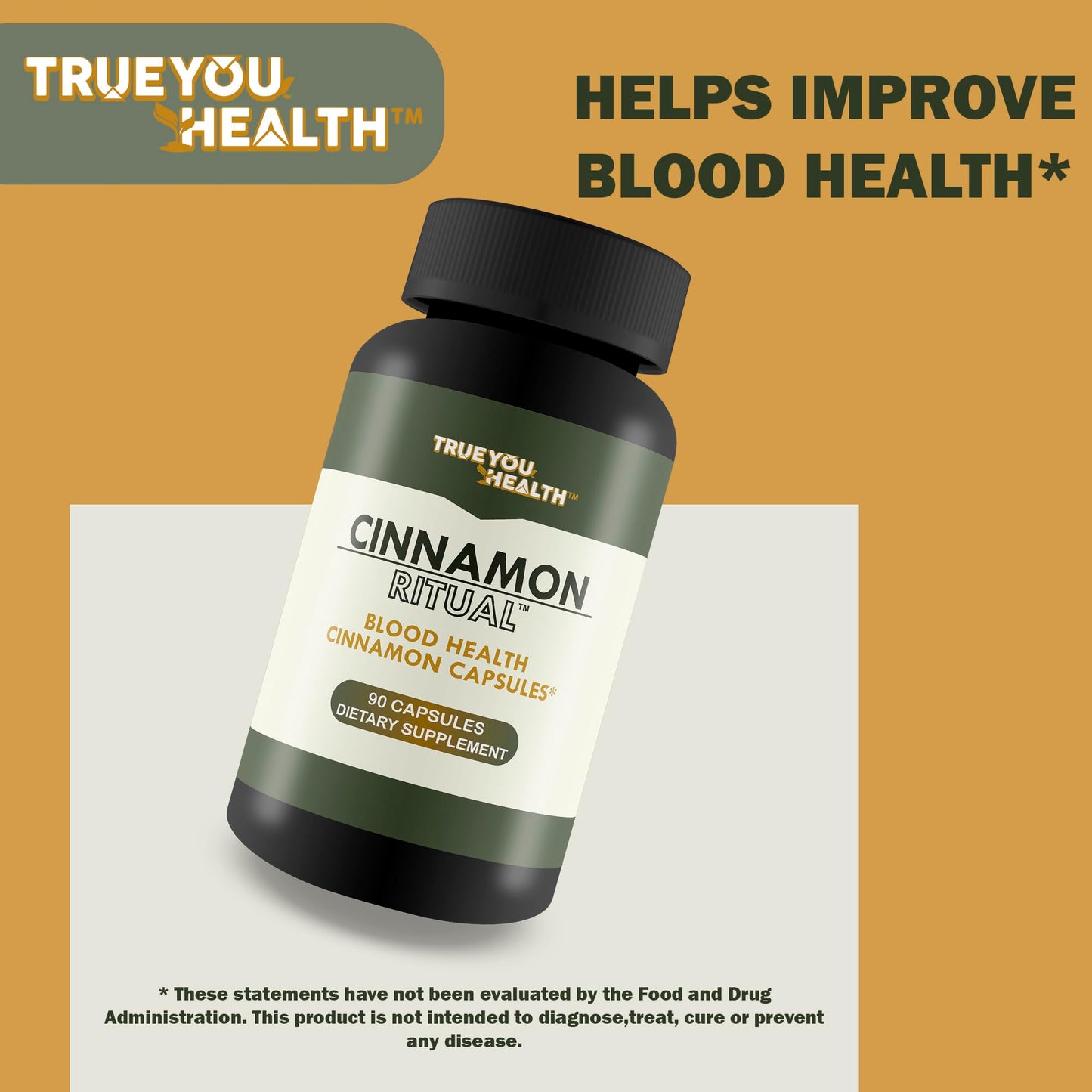 True You Health Cinnamon Ritual Capsule 90 Count
