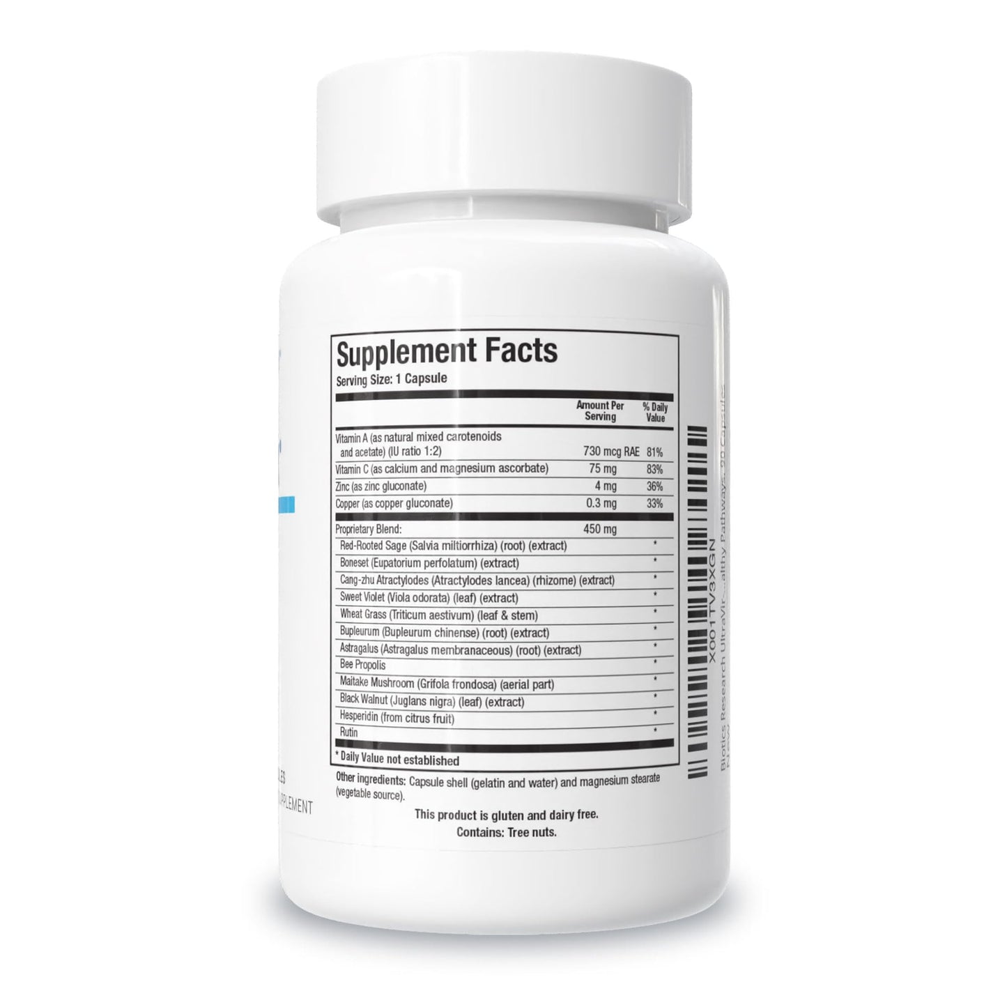 BIOTICS RESEARCH UltraVir-X Capsule, 90 Count