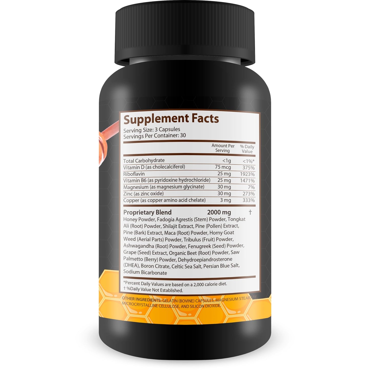 Happy Health Marketplace Neuro Honey Protocol Capsules 90 Count