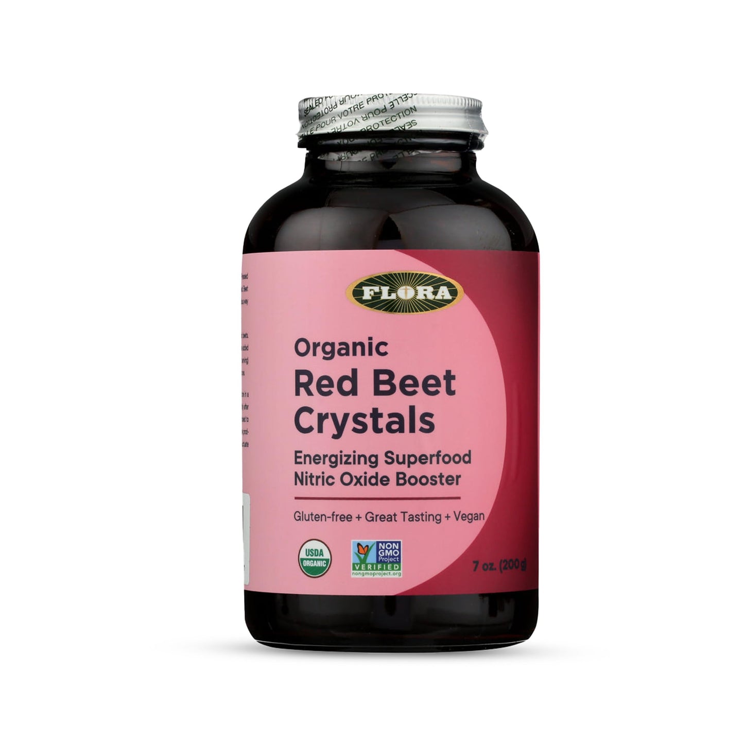 Flora Health Organic Red Beet Crystals Powder 7 oz