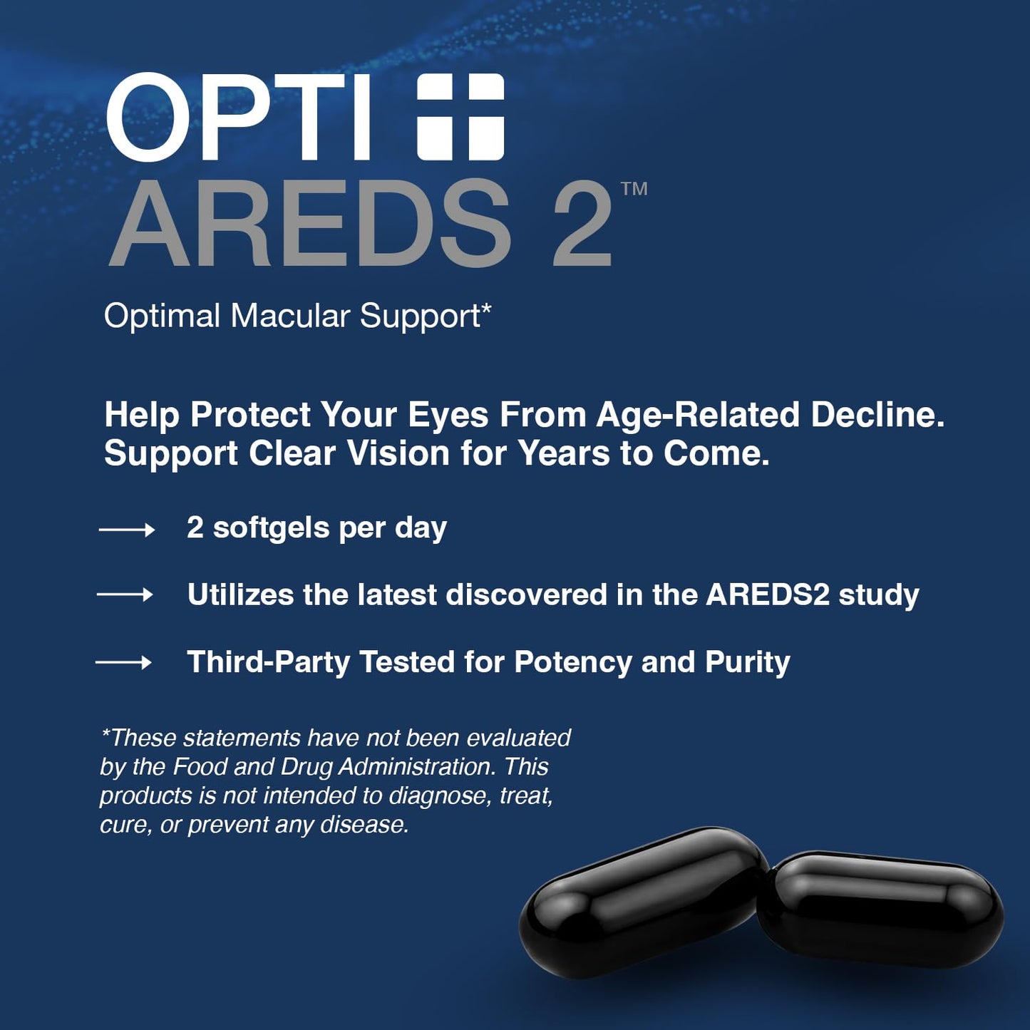 Opti + Life AREDS 2 Supplements Capsule 270 Capsules