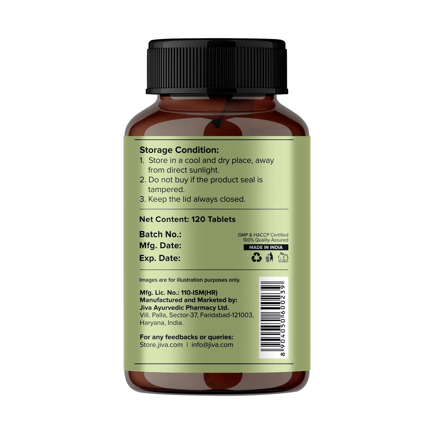 Jiva Ayurveda Neem Tablets 240 Tablets