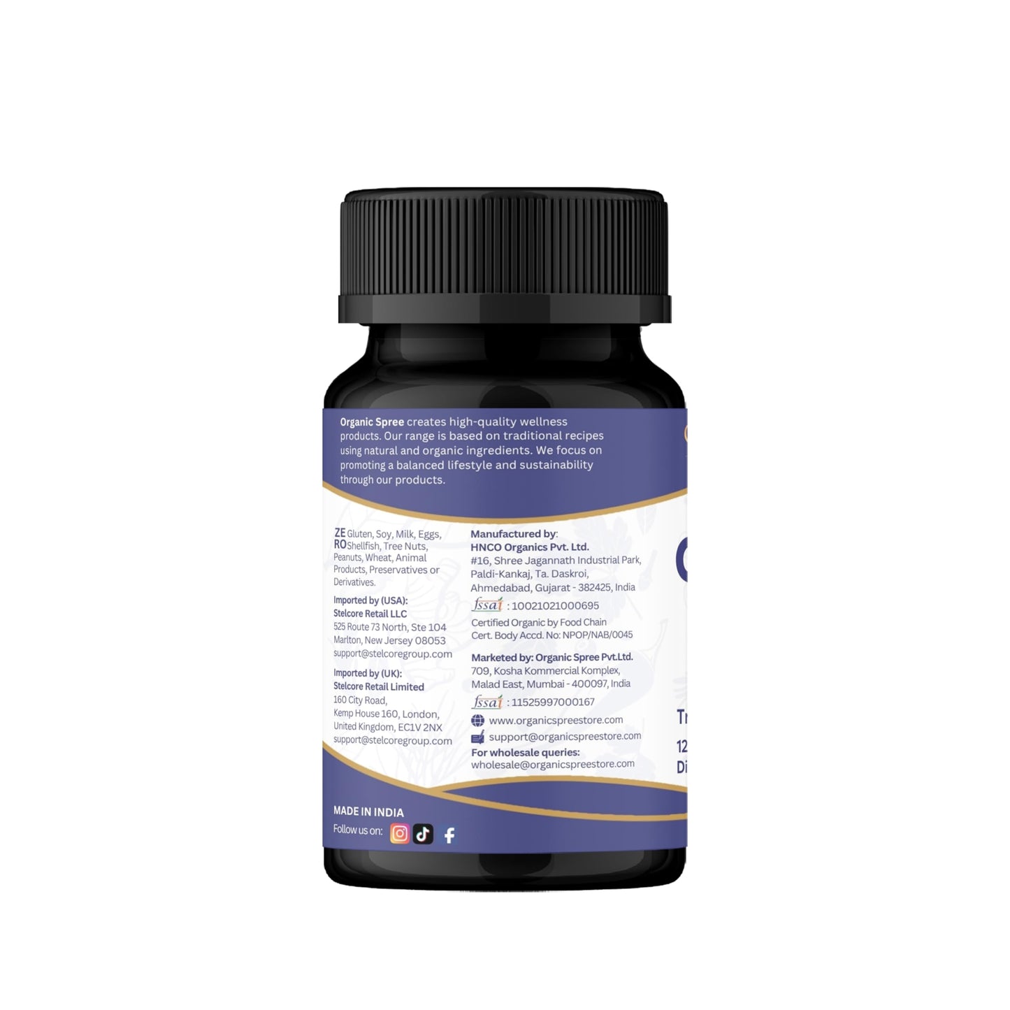ORGANIC SPREE Gokshura 120 Tablets