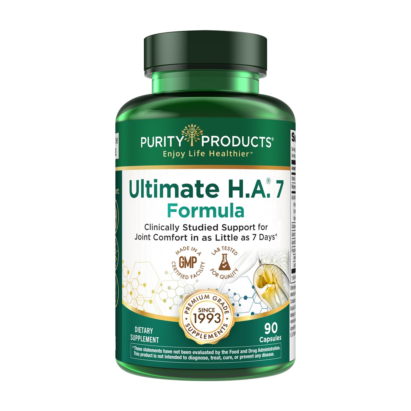Purity Products Ultimate H.A.® 7 Capsule 90 Count