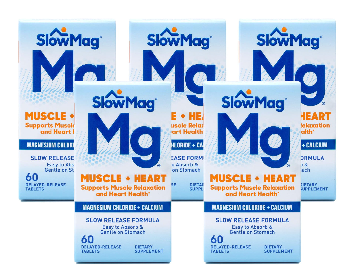 Slow-Mag Magnesium Chloride and Calcium, 300 Tablets