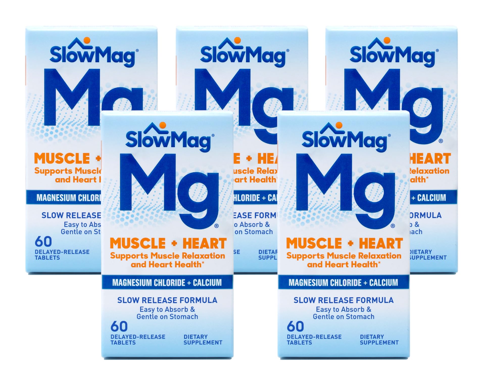 Slow-Mag Magnesium Chloride and Calcium, 300 Tablets