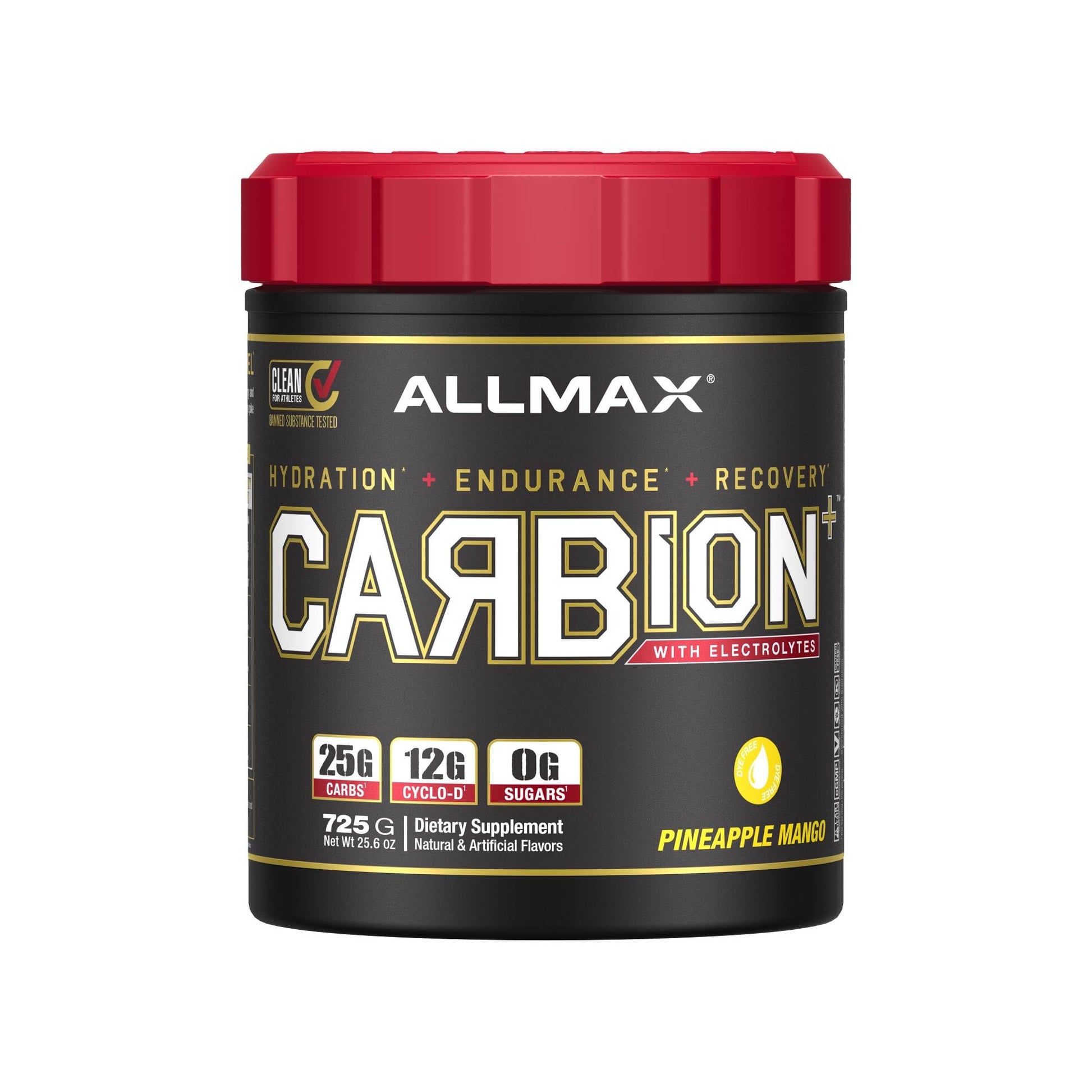 ALLMAX CARBION+ Powder, 25.6 oz