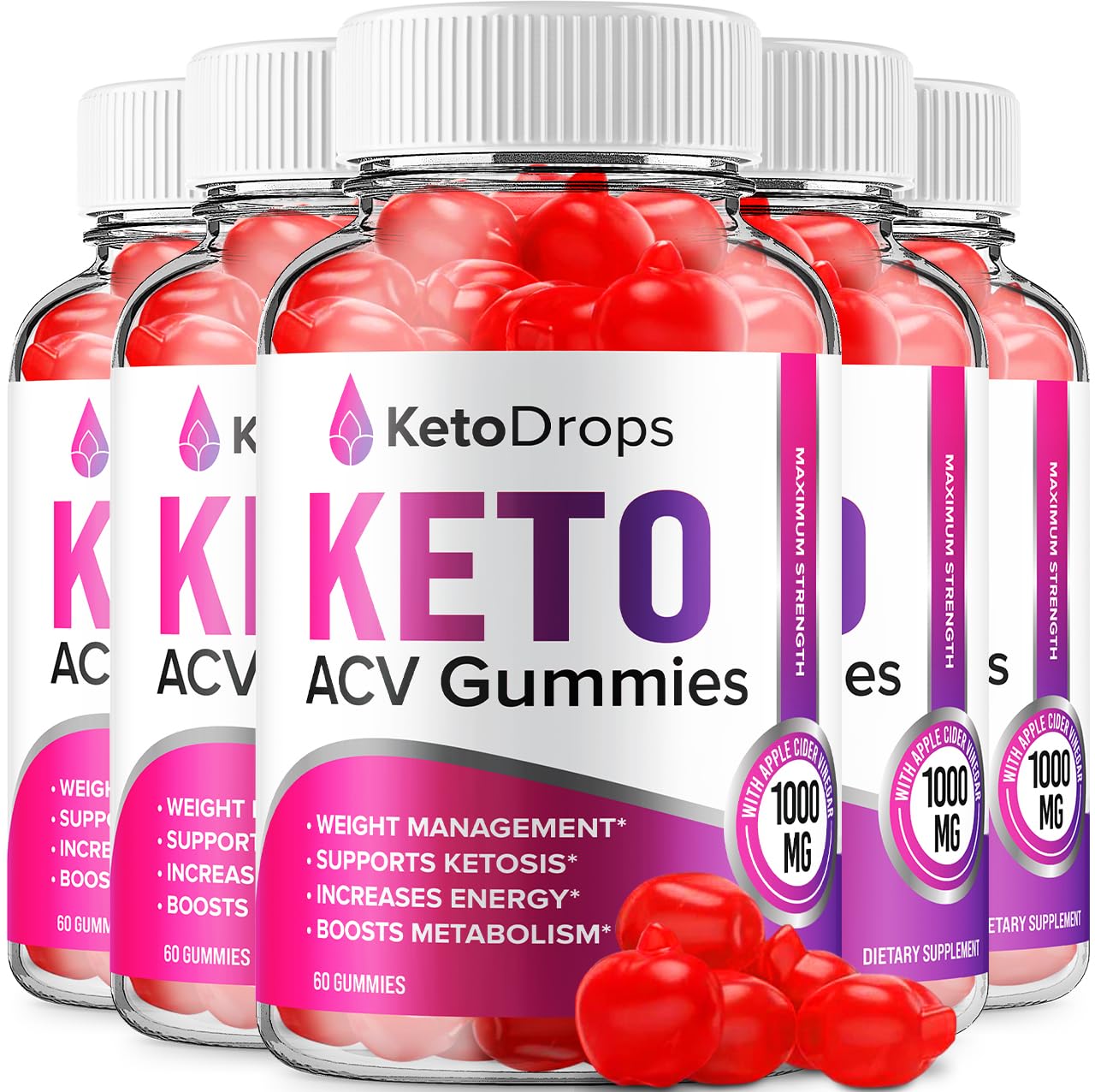 Indelo Keto Drops ACV Gummies 300 Gummies