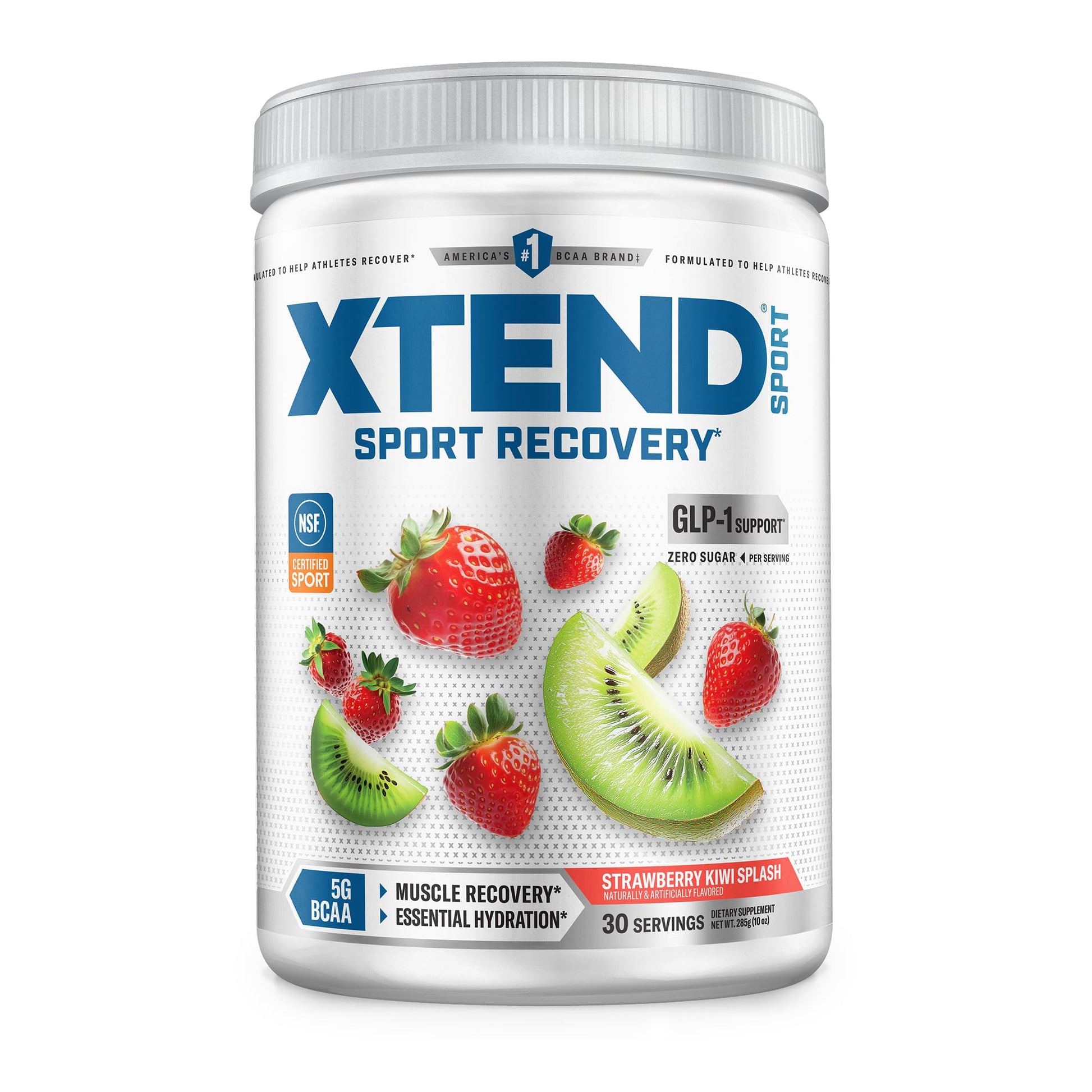 Xtend Sport BCAA Powder with Zero Sugar, 5g BCAA, 30 Servings, 12.2 Ounce