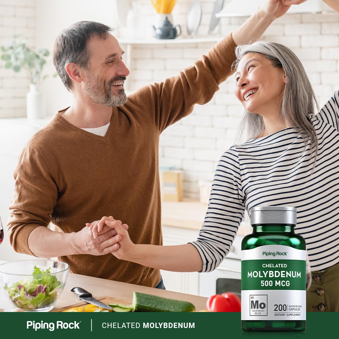 Piping Rock Molybdenum Supplement Capsule 200 Capsules