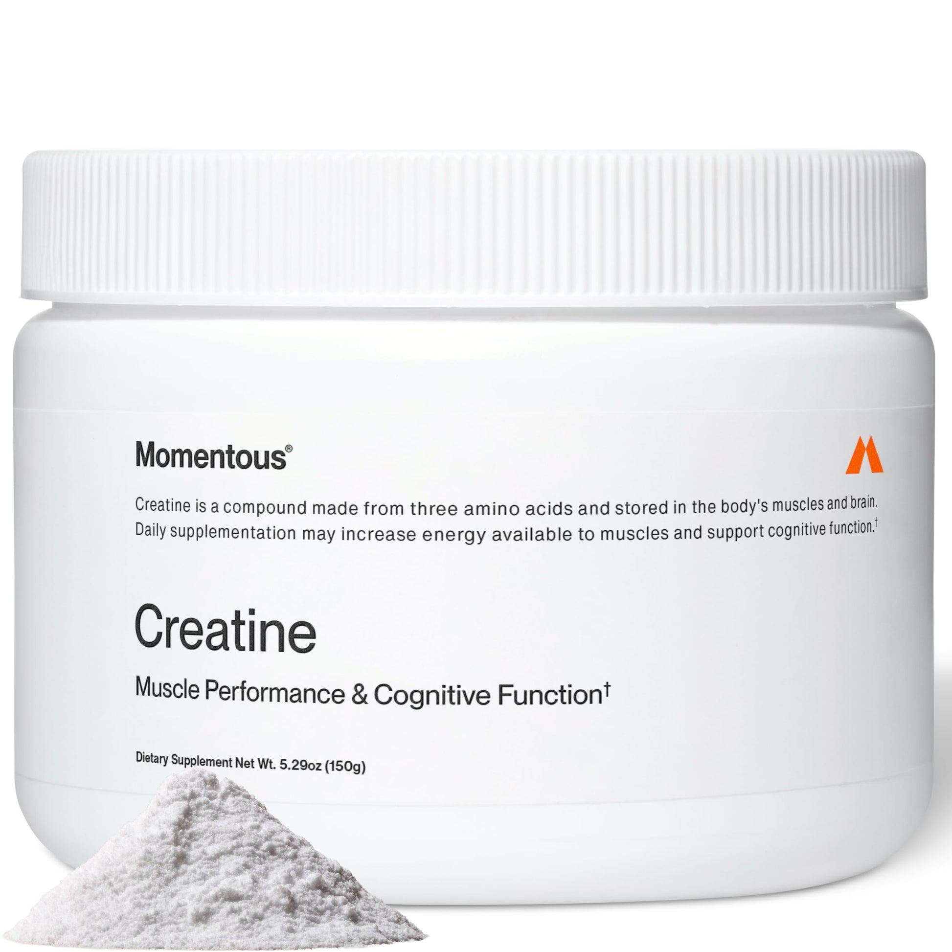 Momentous Creatine Monohydrate Powder, 30 Servings