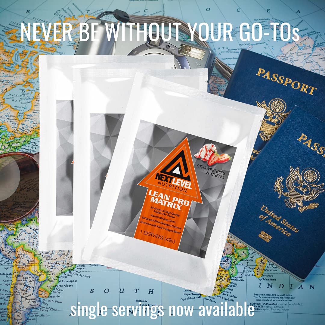 Next Level Nutrition Lean Pro Matrix Protein Travel Packs 1 Travel Pack