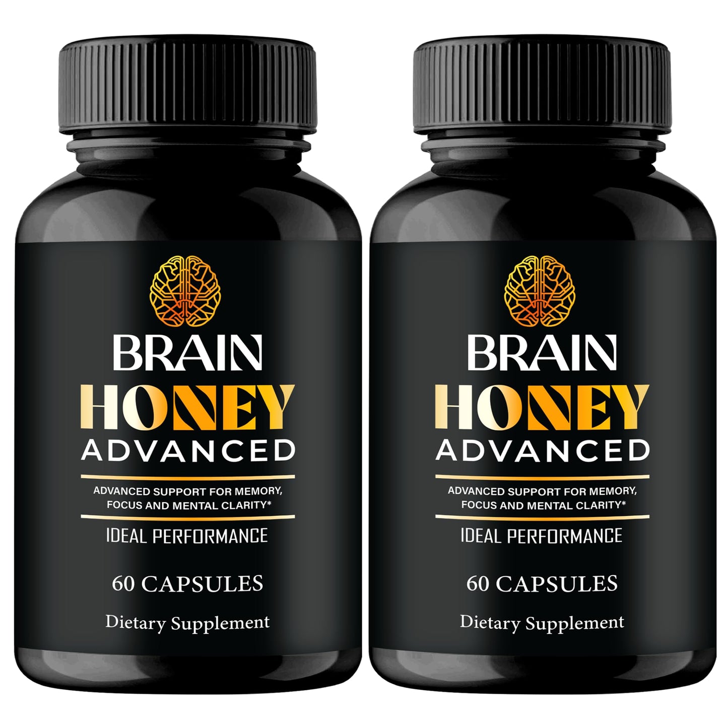 IDEAL PERFORMANCE Brain Honey Capsules, 120 Capsules