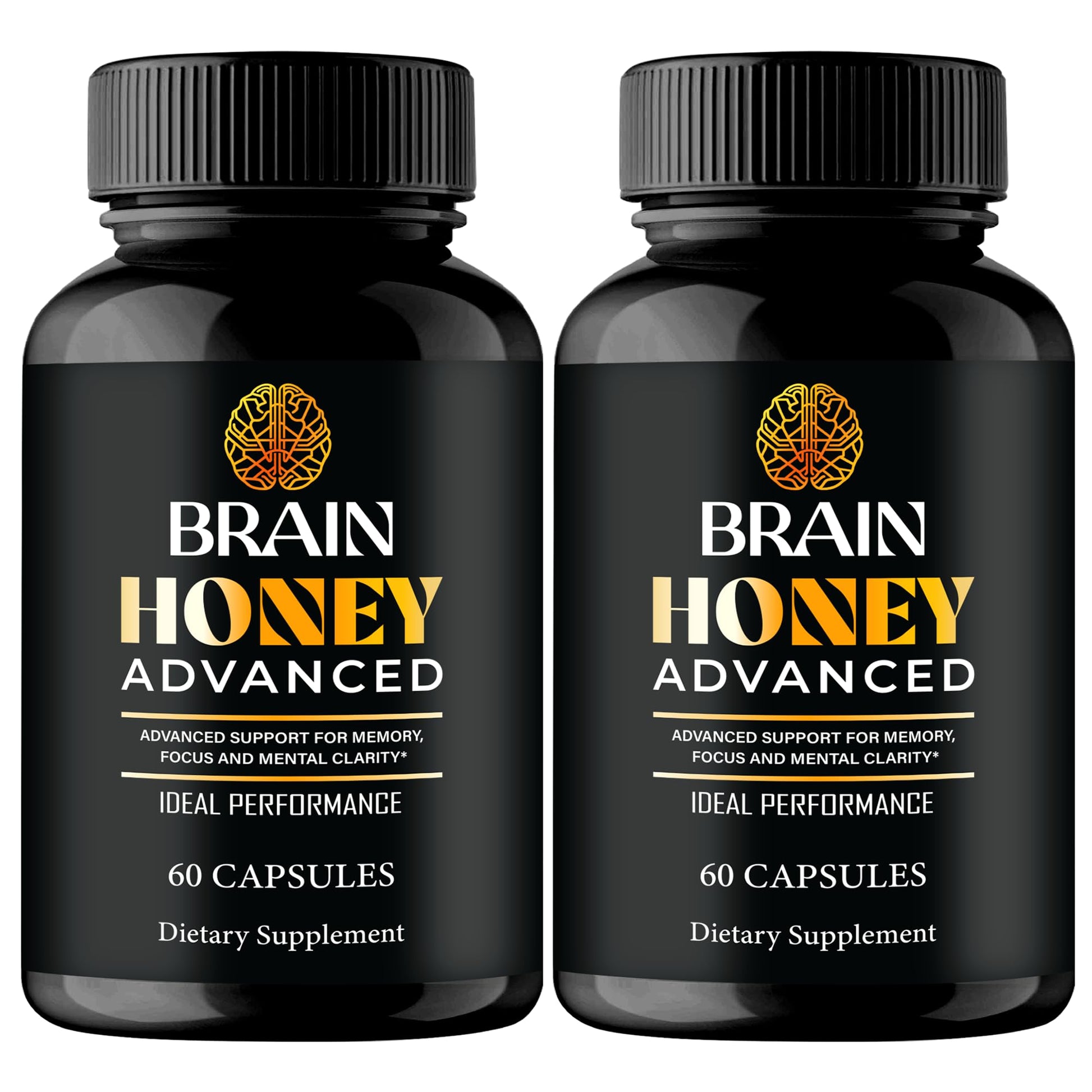 IDEAL PERFORMANCE Brain Honey Capsules, 120 Capsules