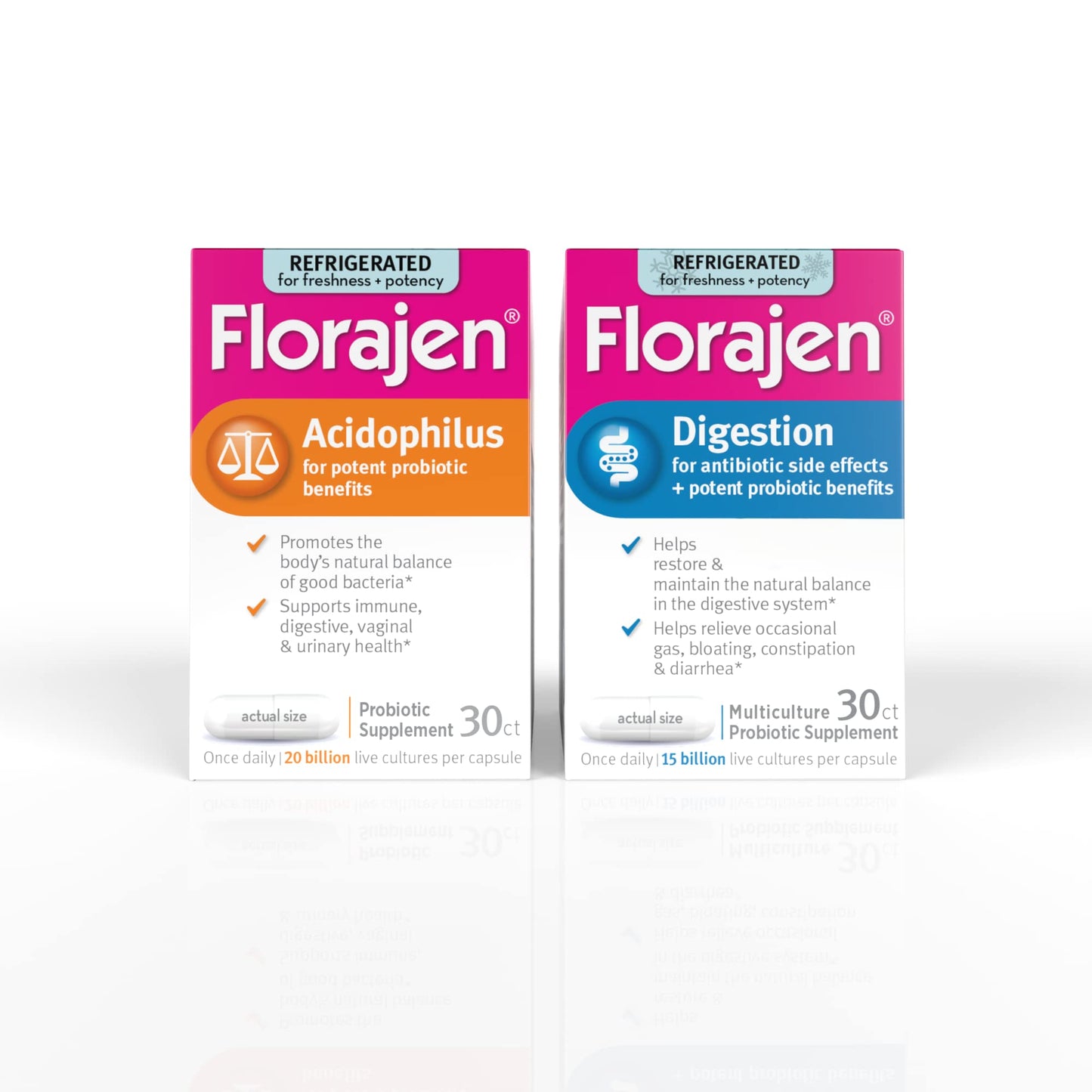 Florajen Probiotics Variety Pack Capsules 30
