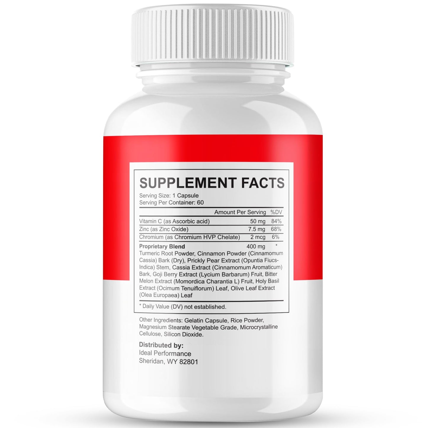 IDEAL PERFORMANCE Biosteady Blood Optimizer 180 Capsules