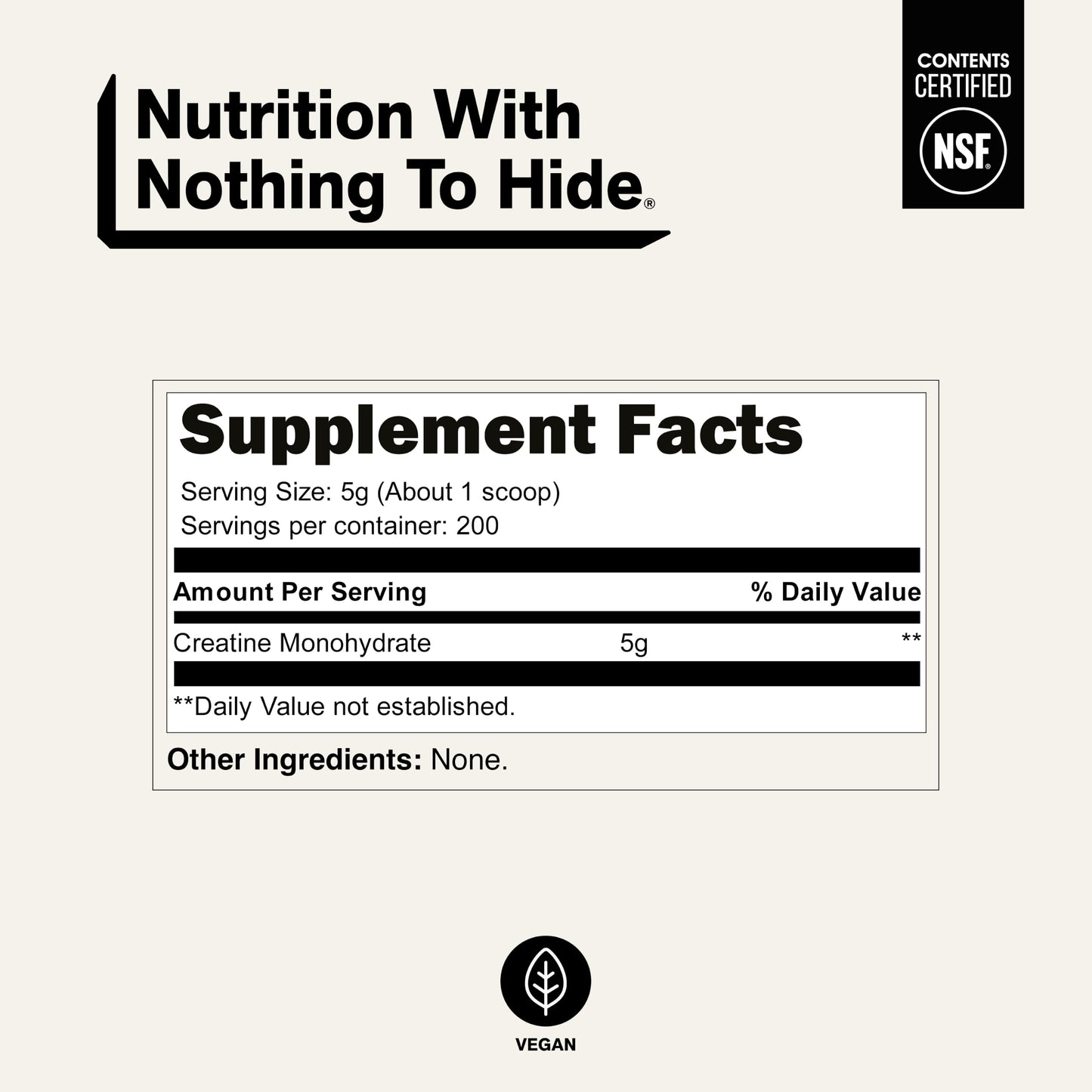 NAKED Pure Micronized Creatine Monohydrate Powder 200 Servings