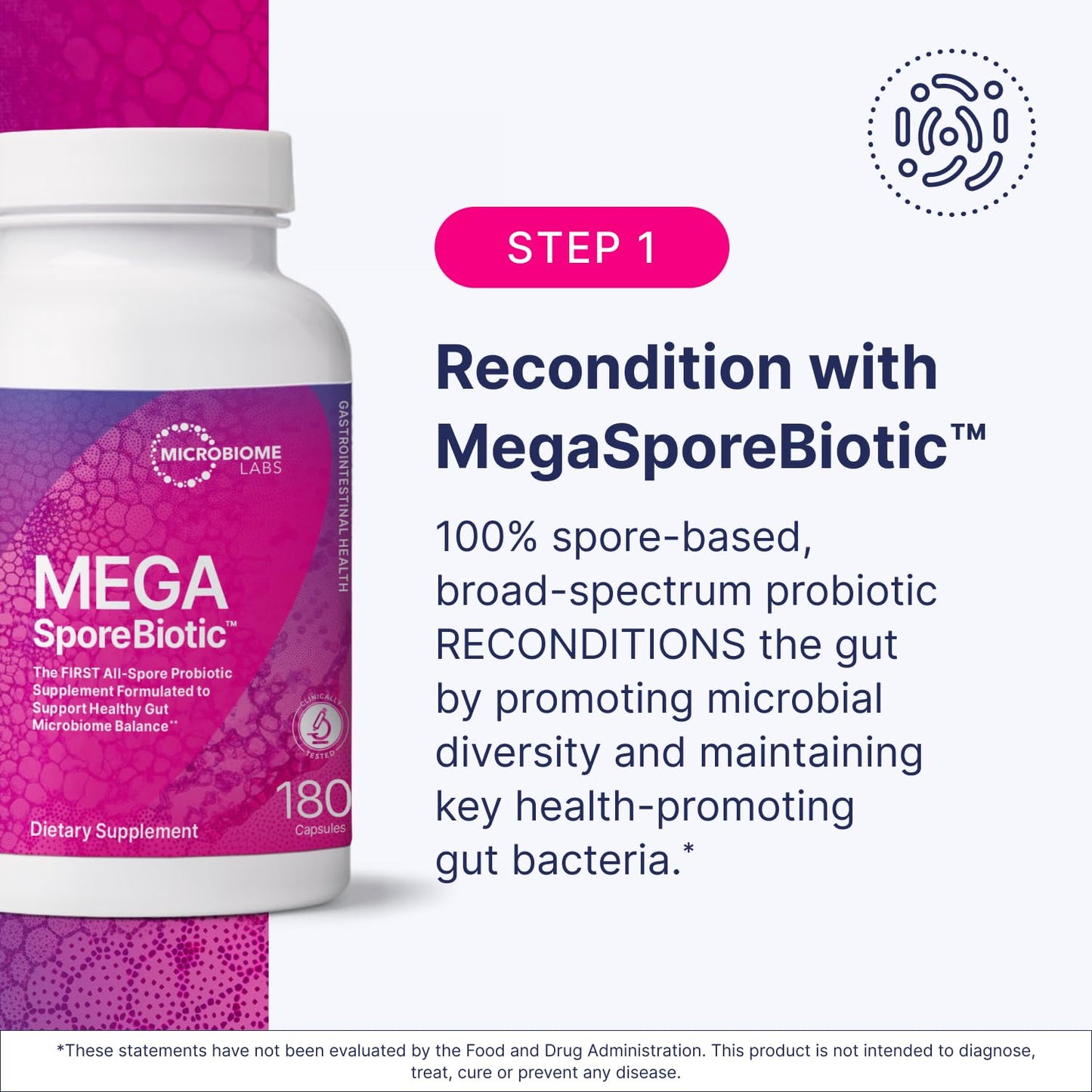 Microbiome Labs Total Gut Restoration Kit Powder, 4 oz