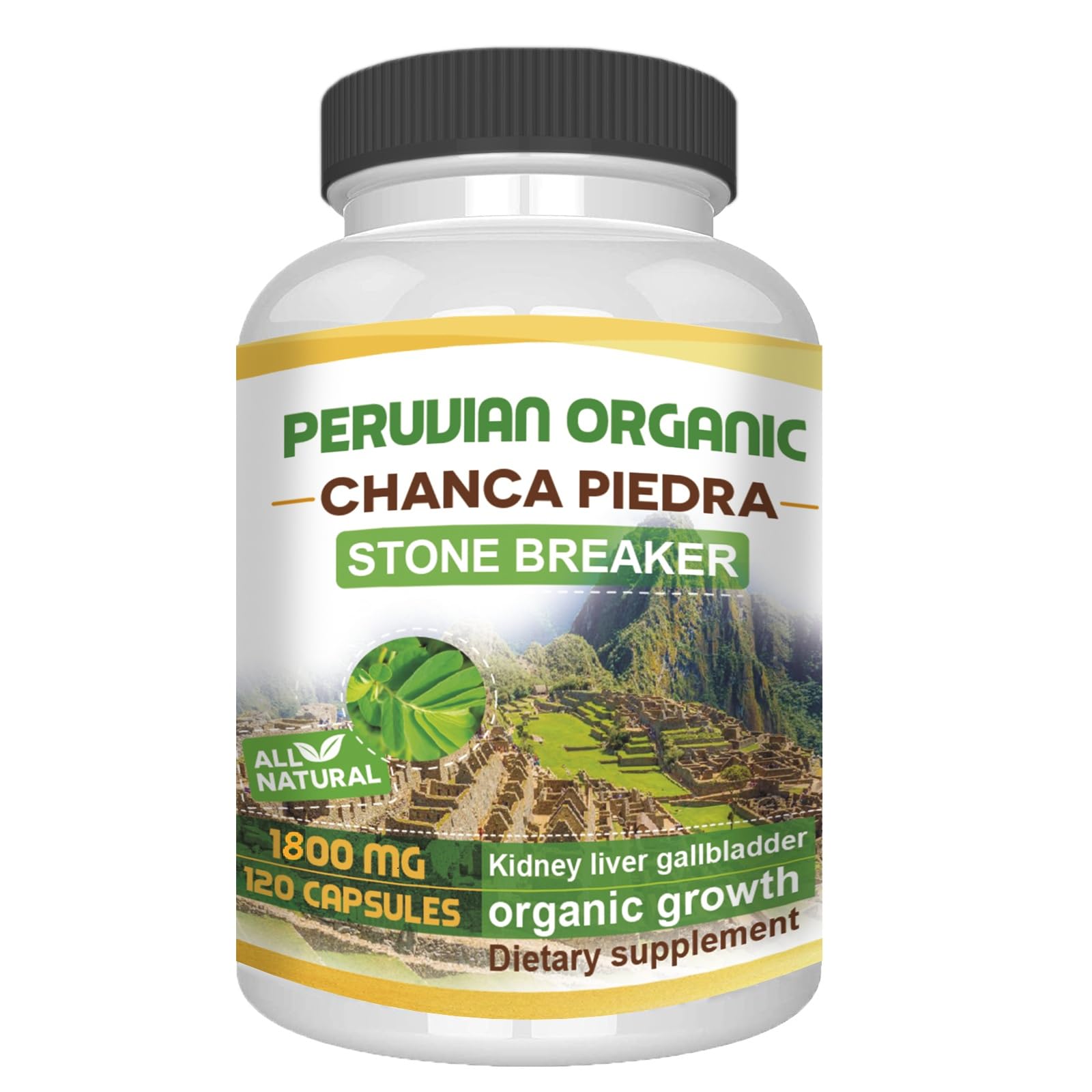 VITAMISAN Chanca Piedra Kidney Stone Support Capsules, 120 Count