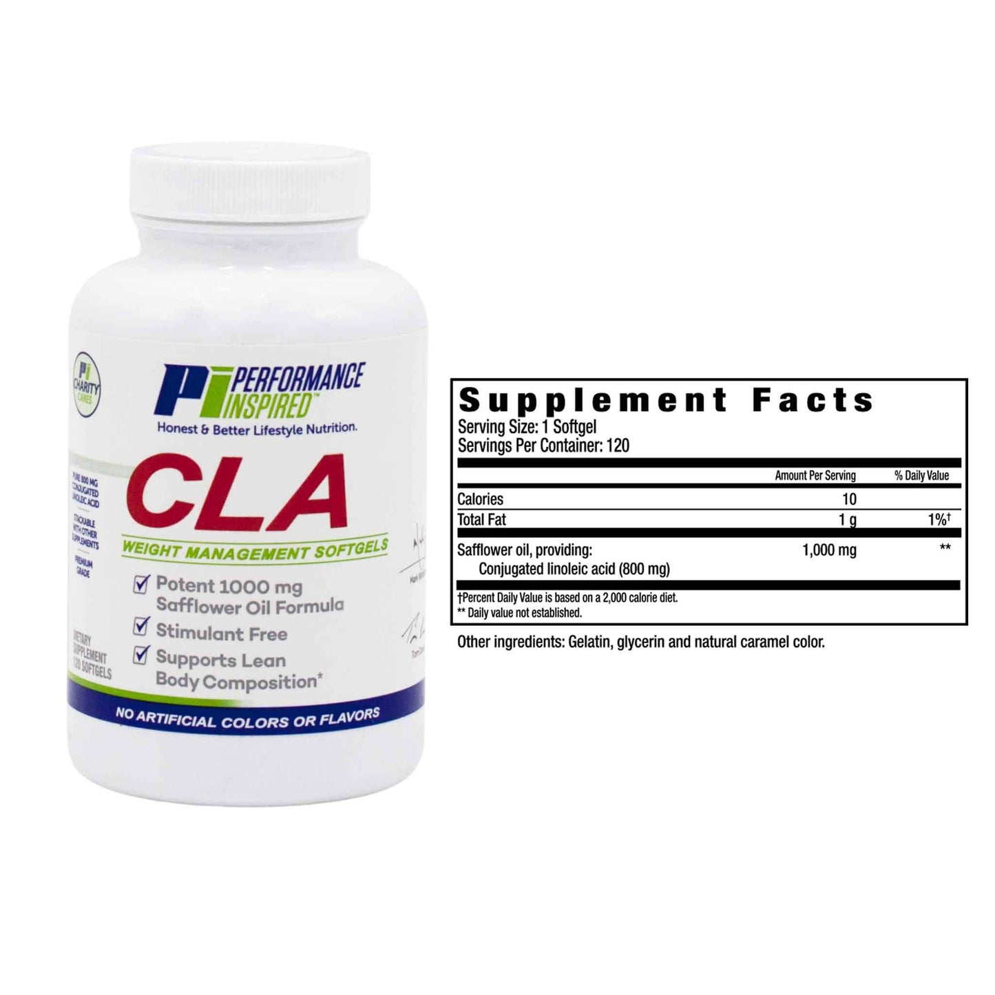Performance Inspired CLA Softgels 120 Count