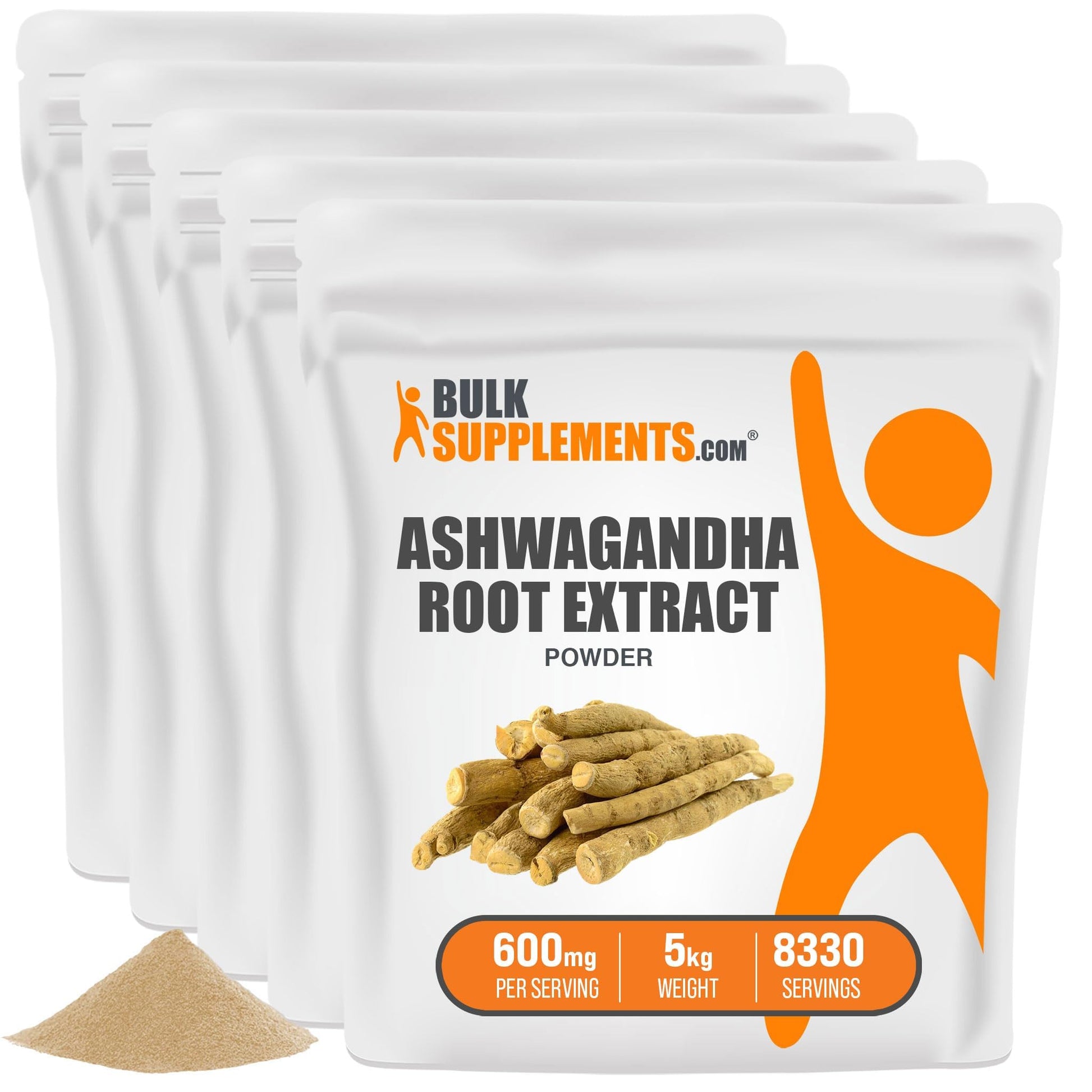BulkSupplements Ashwagandha Root Extract Powder, 176.35 oz