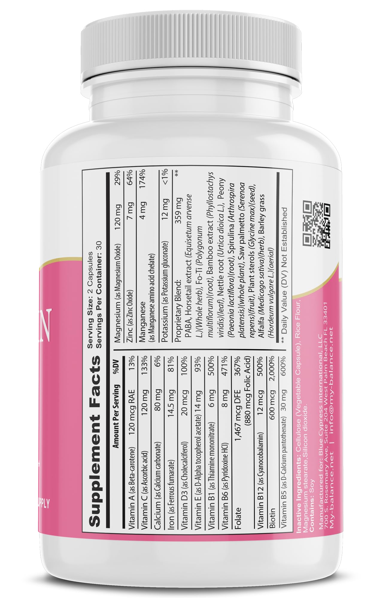 My Balance Nutrisentials Hair, Skin & Nails 60 Capsules