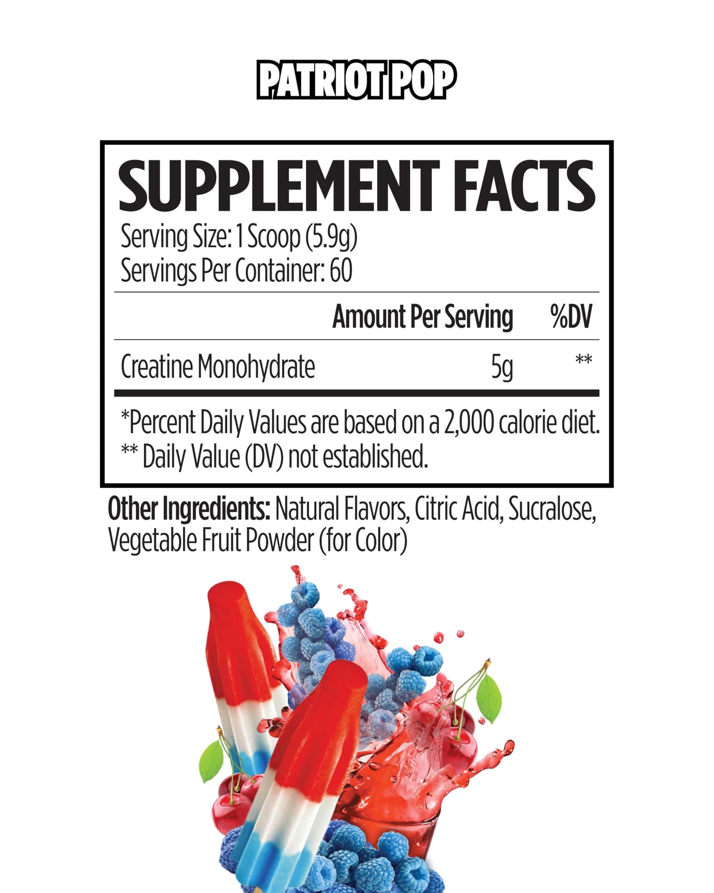 VMI Sports Creatine Monohydrate Powder, 60 Servings
